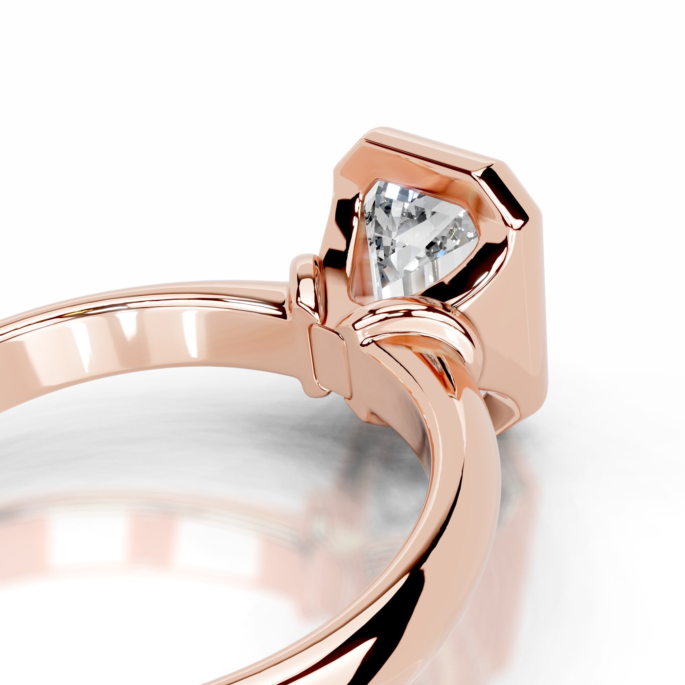 Kaylee Diamond Engagement Ring - 14K Rose Gold