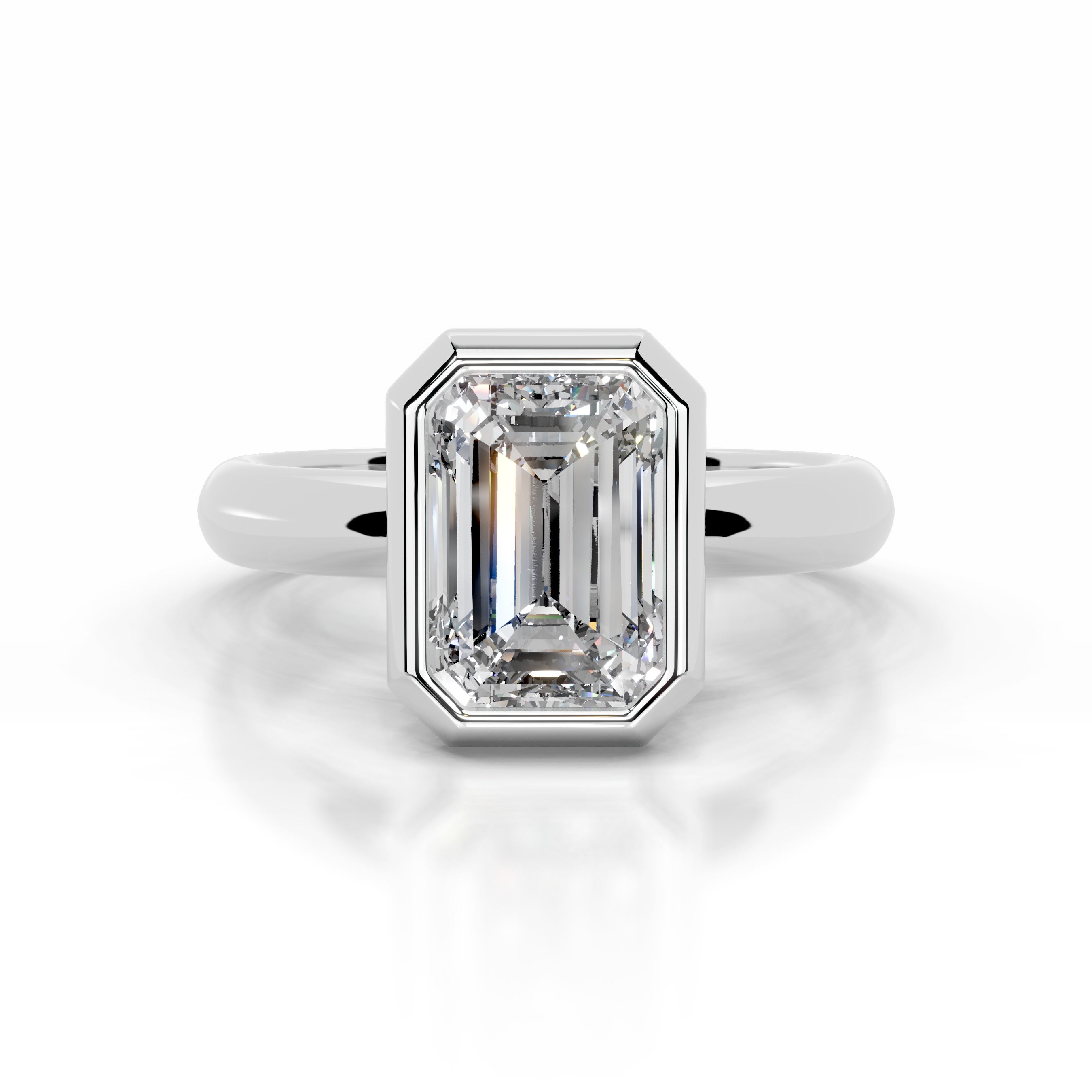 Kaylee Diamond Engagement Ring - Platinum