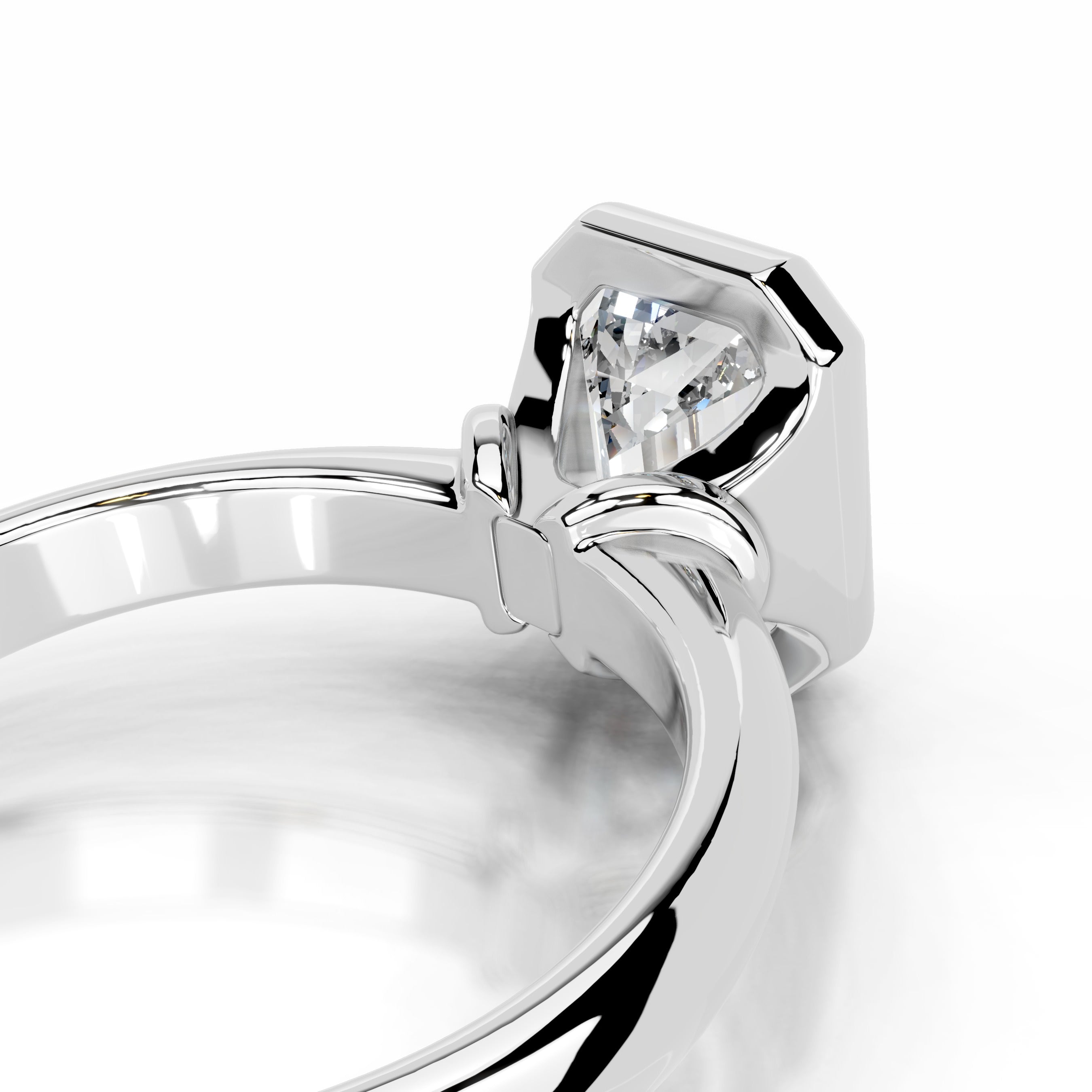 Kaylee Diamond Engagement Ring - 14K White Gold