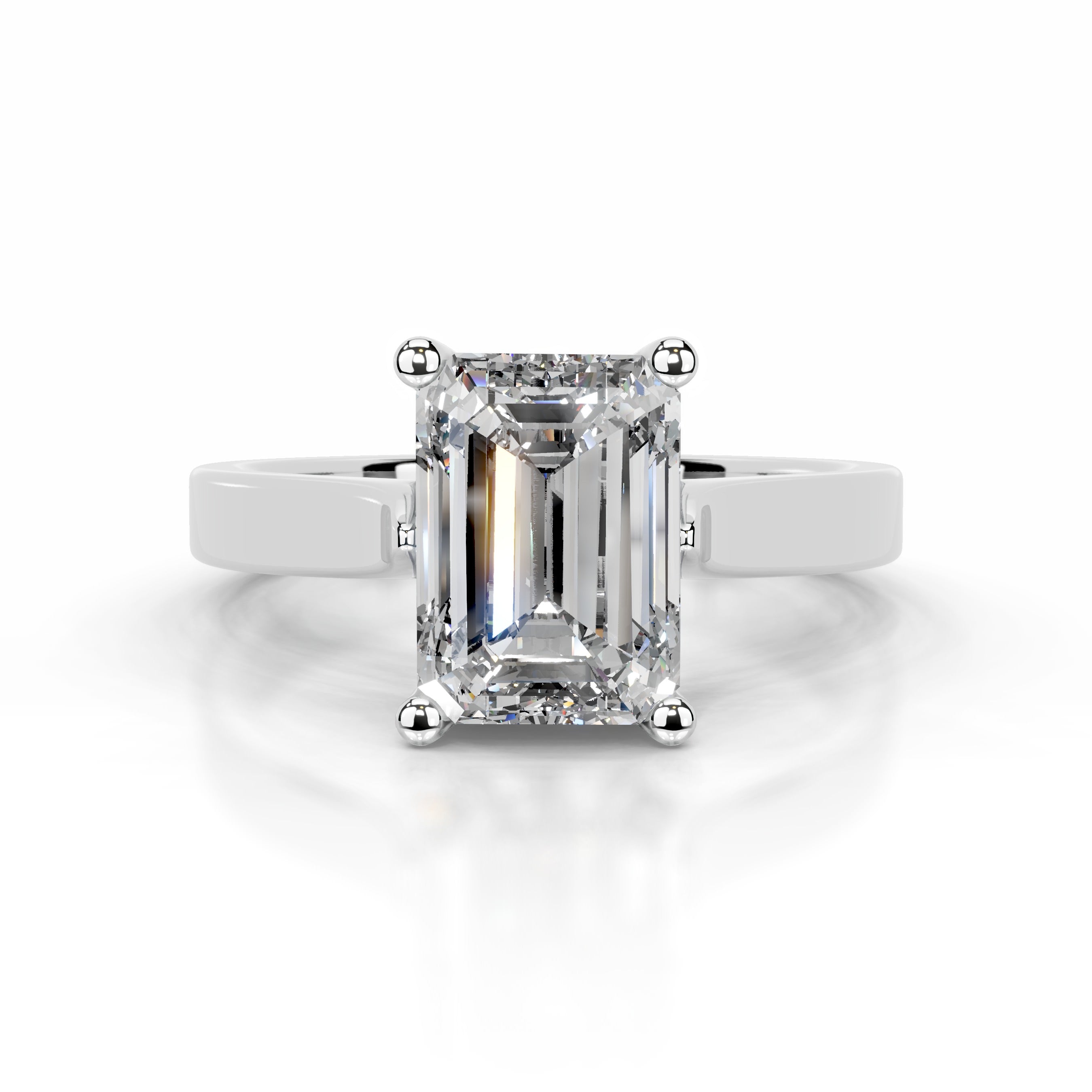 Daisy Diamond Engagement Ring - Platinum