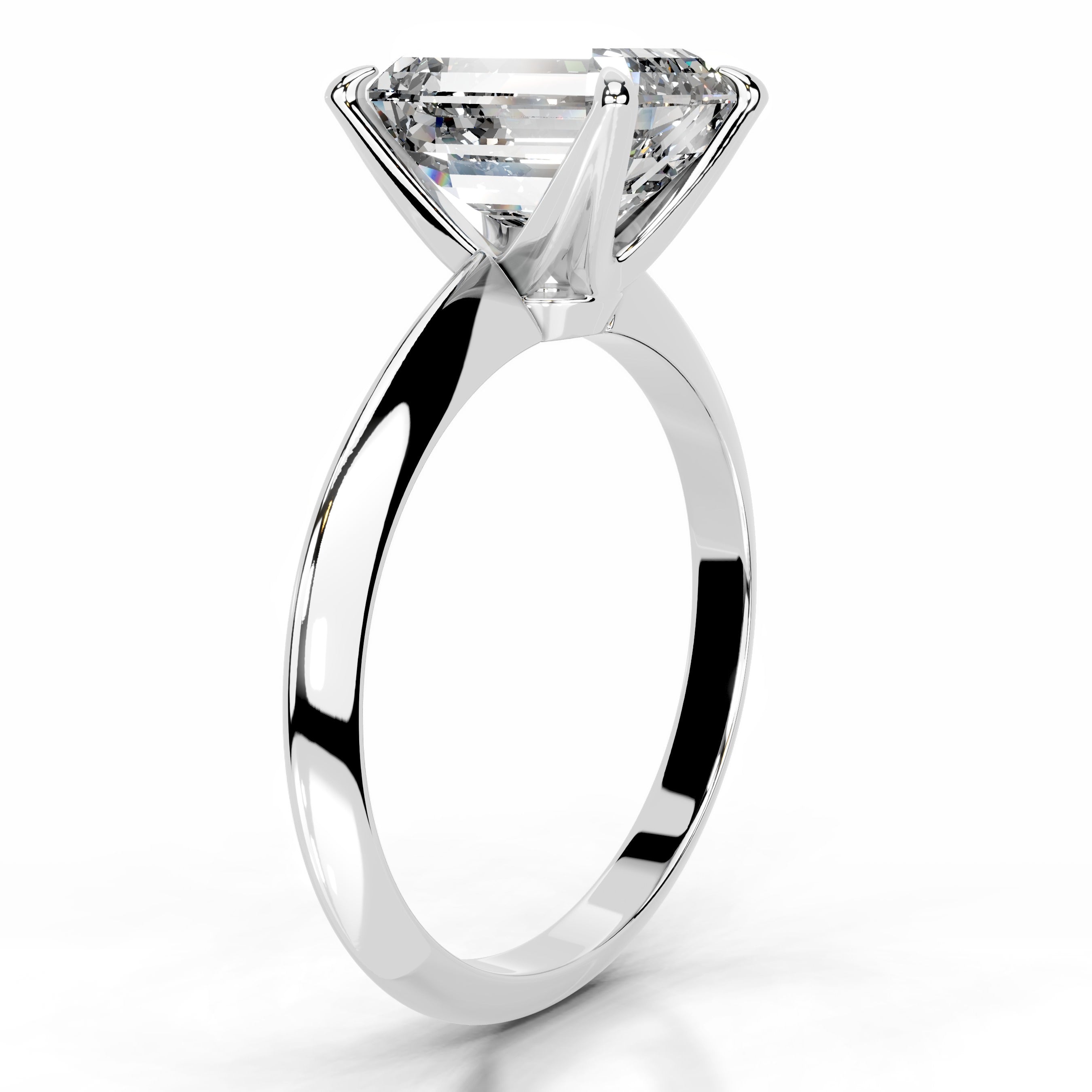 Evie Diamond Engagement Ring - 14K White Gold