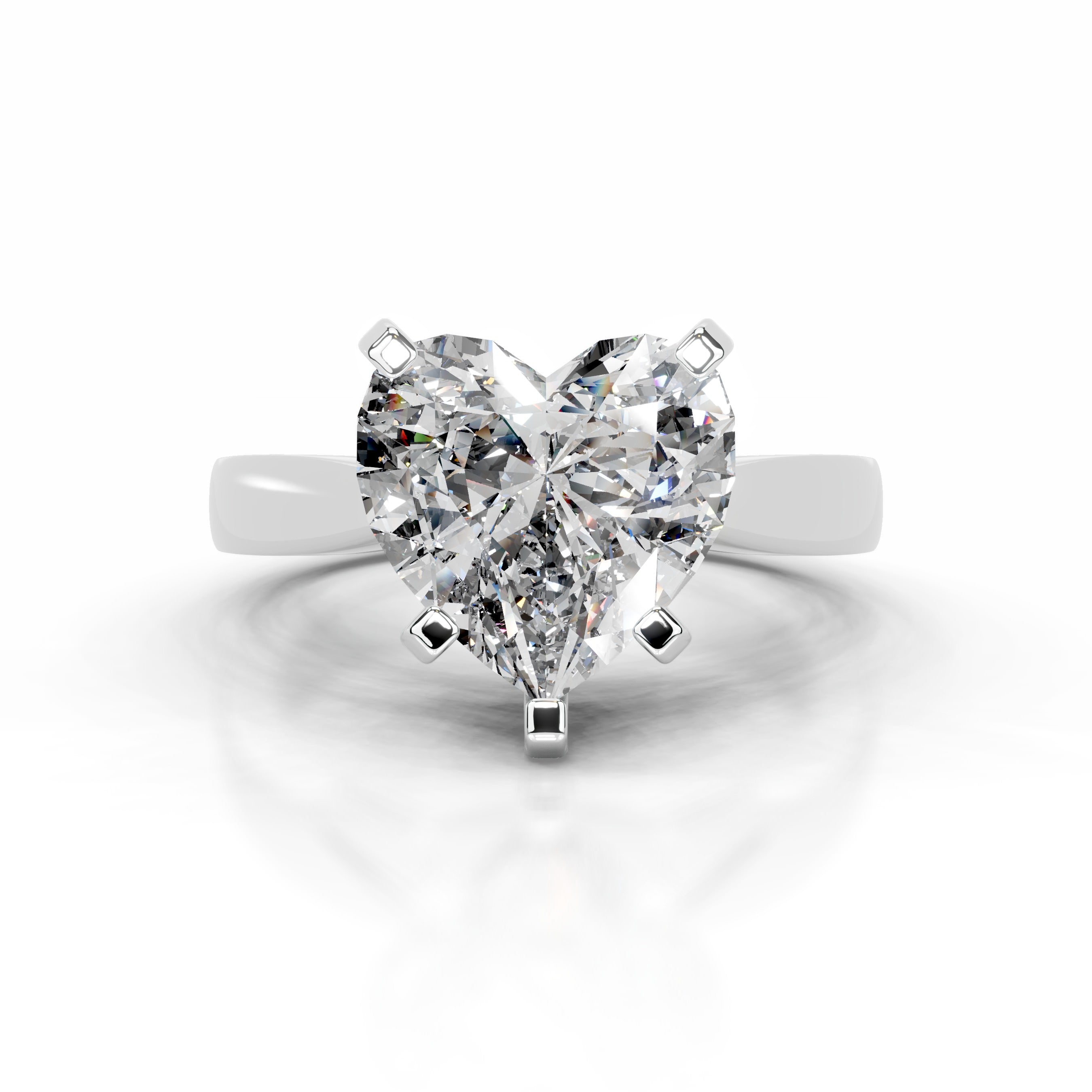 Diana Diamond Engagement Ring - Platinum