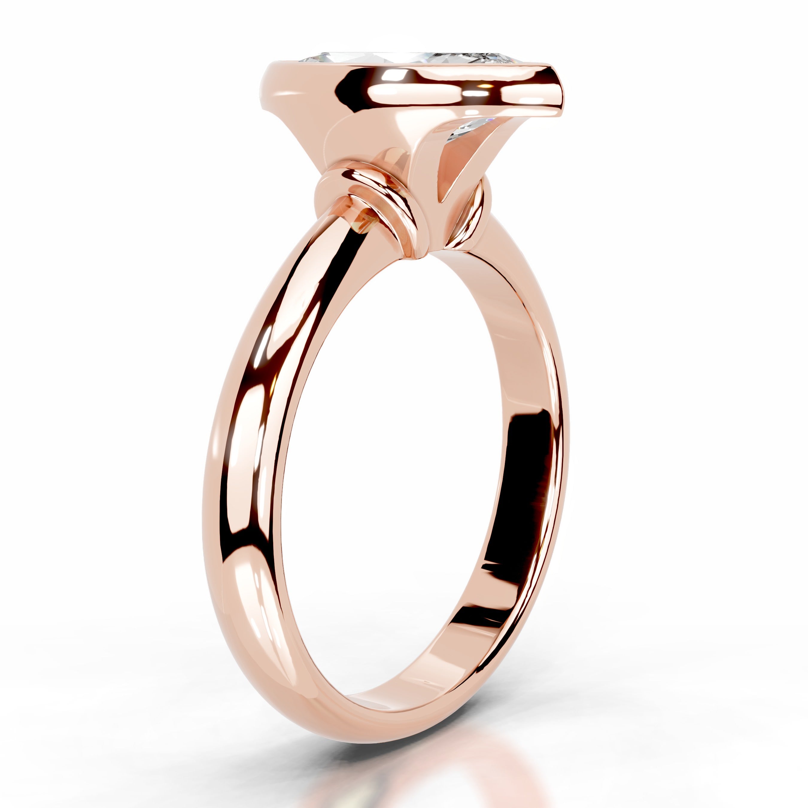 Kaylee Diamond Engagement Ring - 14K Rose Gold