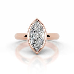 Kaylee Diamond Engagement Ring - 14K Rose Gold