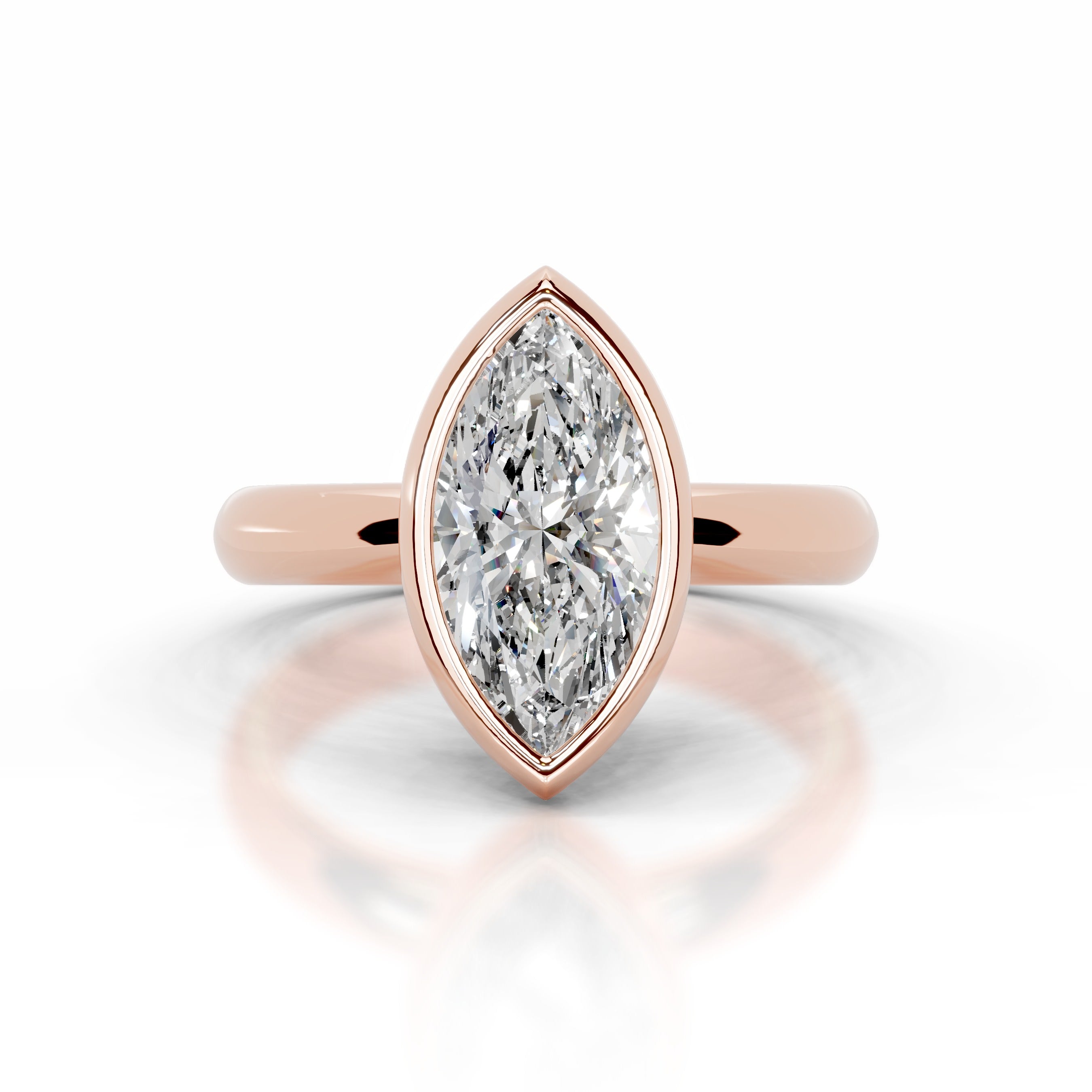 Kaylee Diamond Engagement Ring - 14K Rose Gold