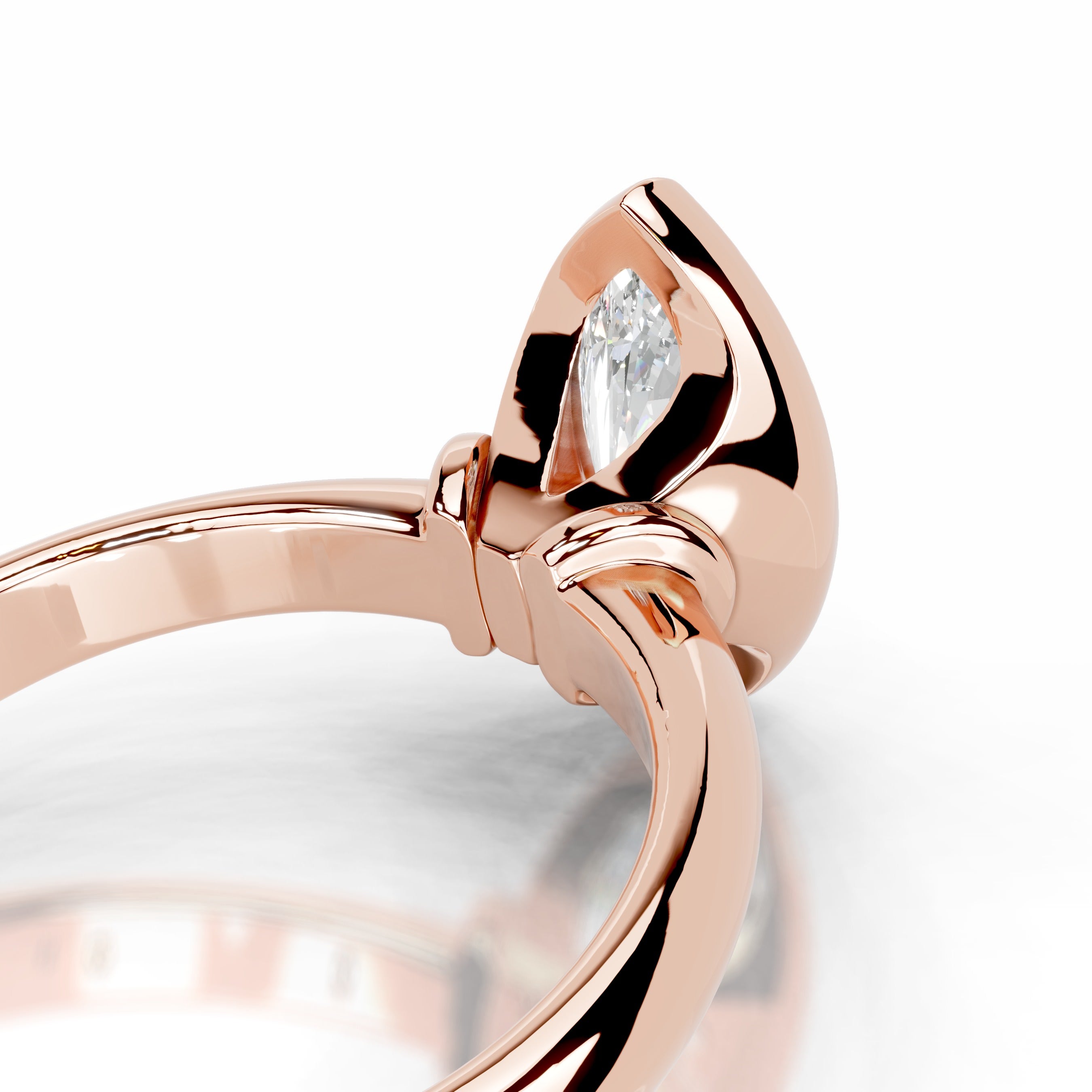 Kaylee Diamond Engagement Ring - 14K Rose Gold