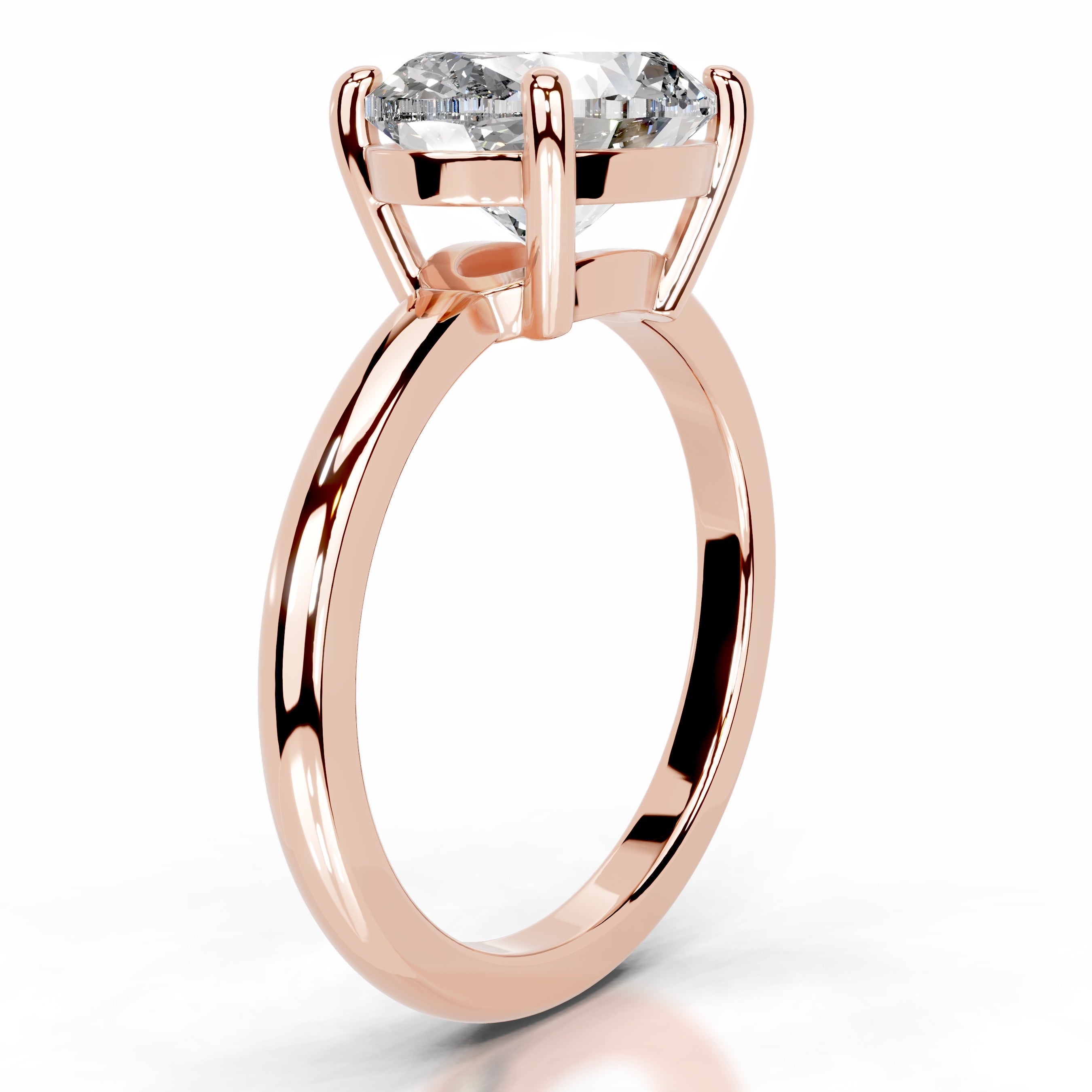 Miriam Diamond Engagement Ring - 14K Rose Gold