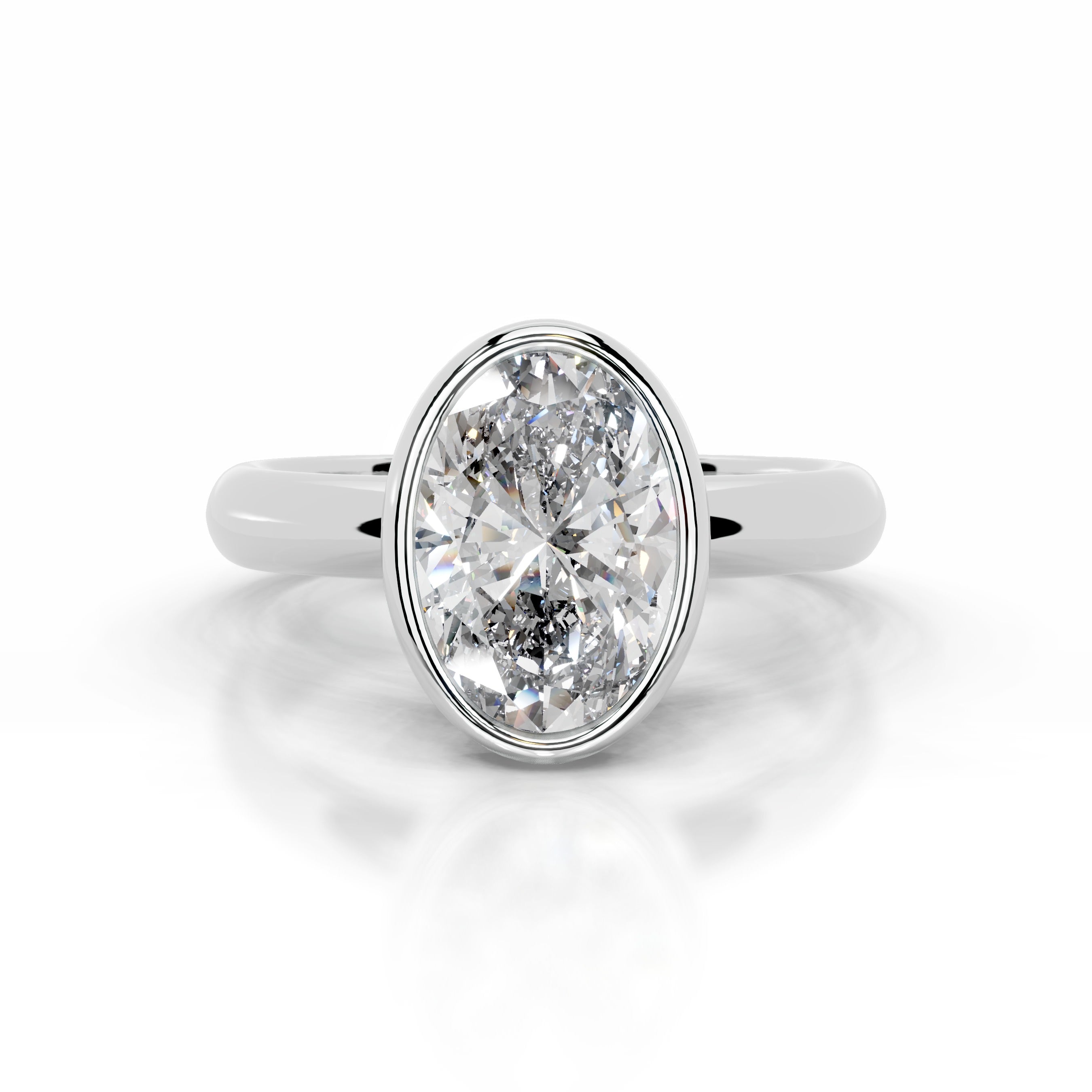 Kaylee Diamond Engagement Ring - Platinum