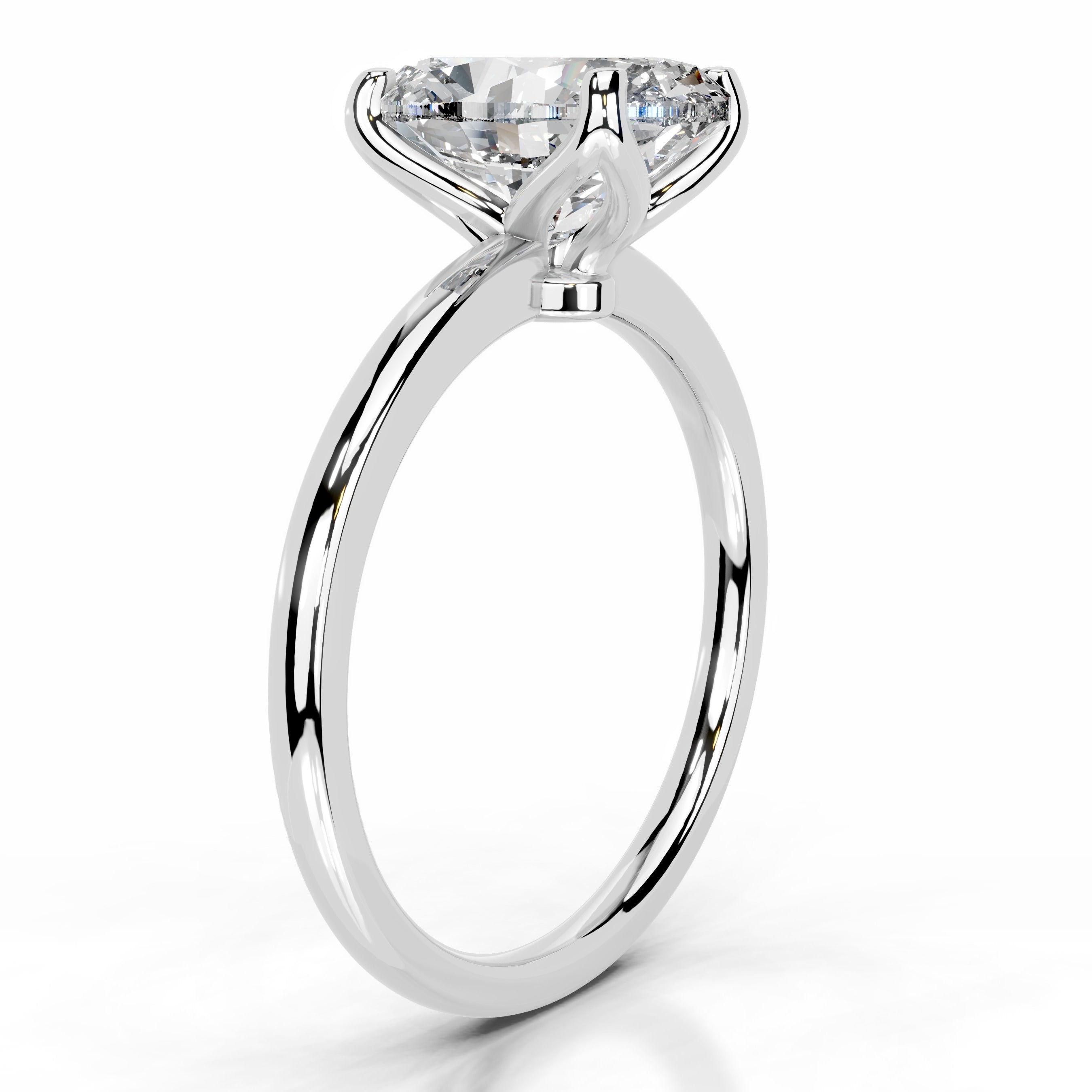 Phoenix Diamond Engagement Ring - 18K White Gold