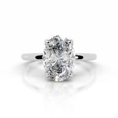 Phoenix Diamond Engagement Ring - 18K White Gold