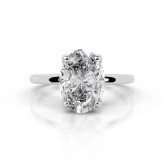 Phoenix Diamond Engagement Ring - Platinum - Main Stone 3 Carat