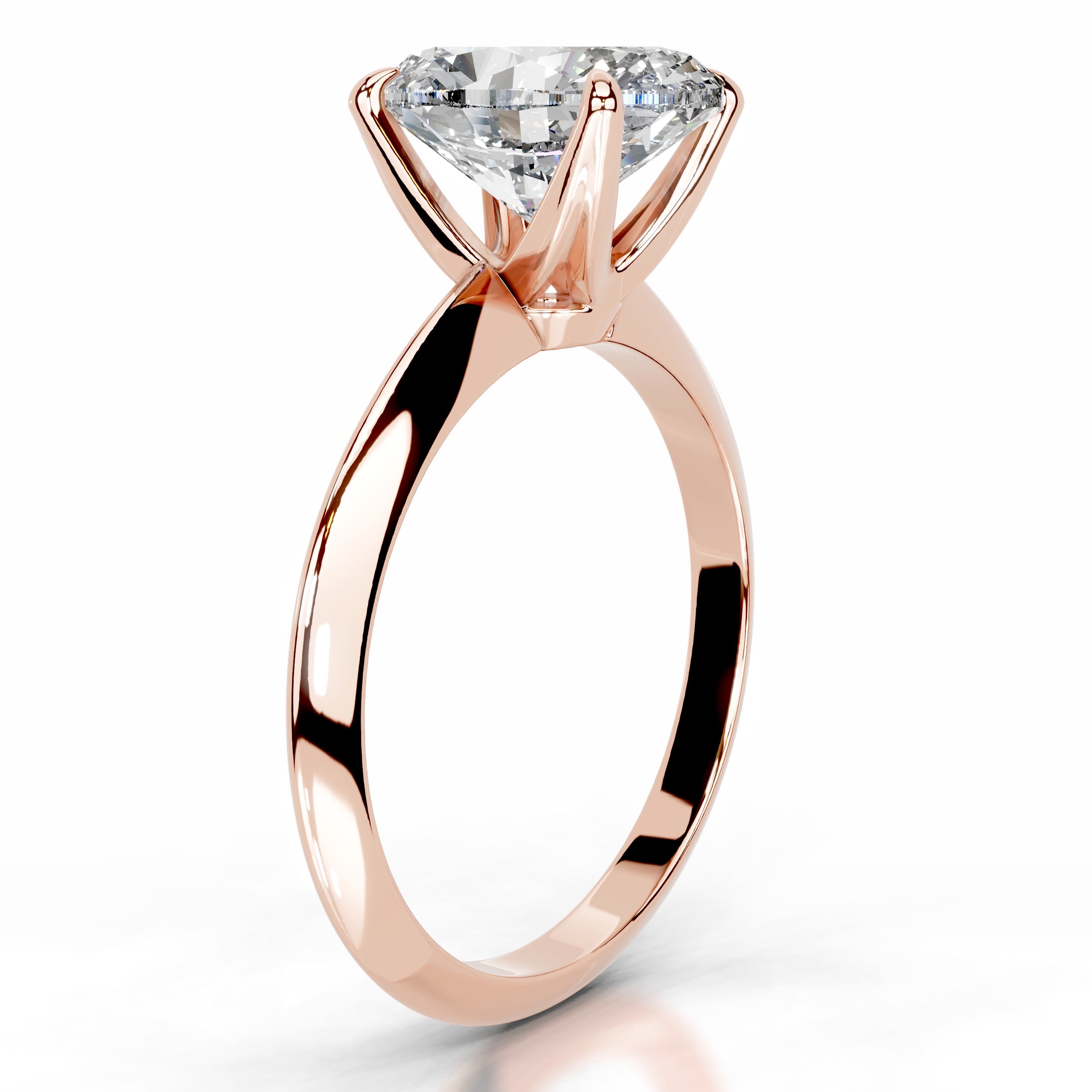 Evie Diamond Engagement Ring - 14K Rose Gold