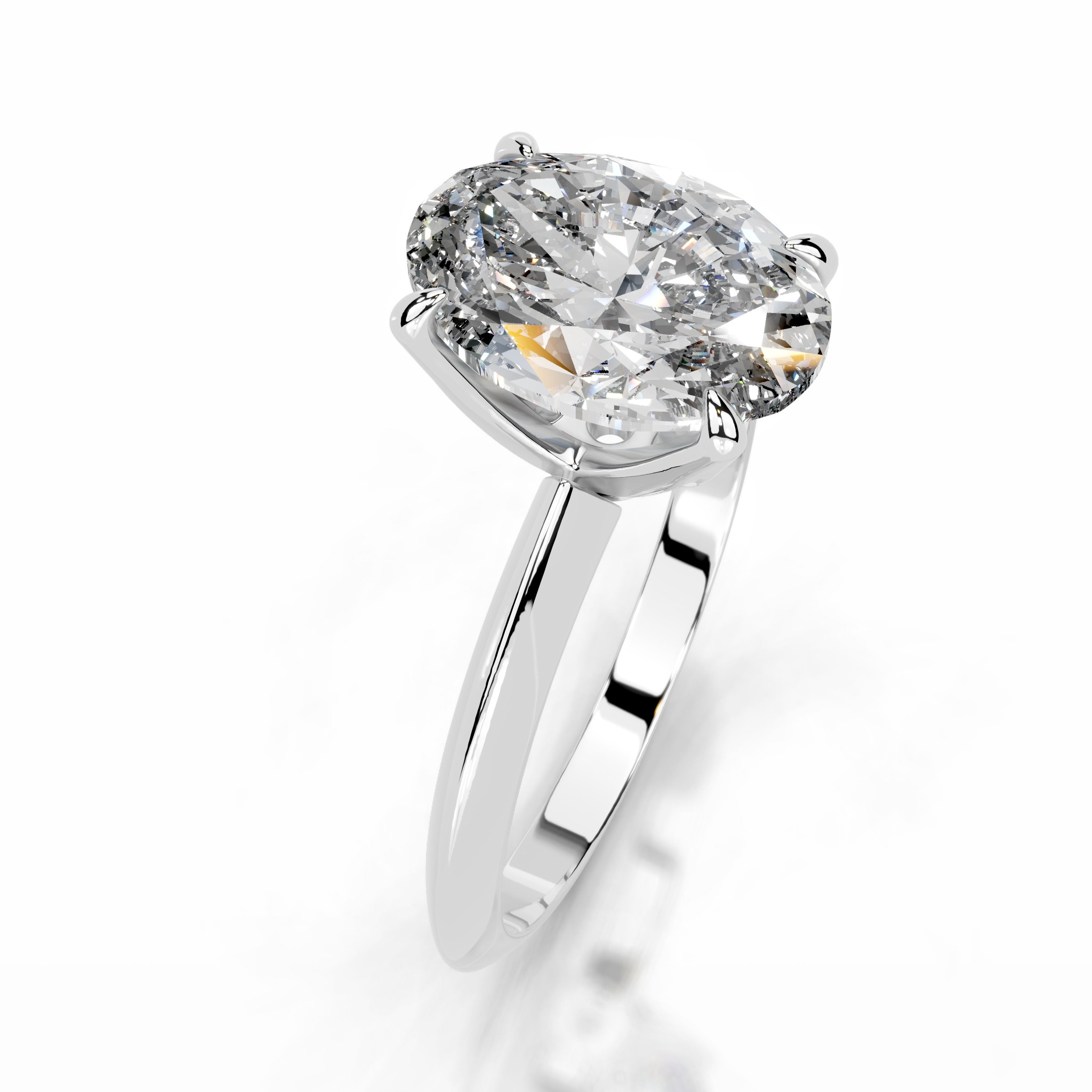 Evie Diamond Engagement Ring - 14K White Gold