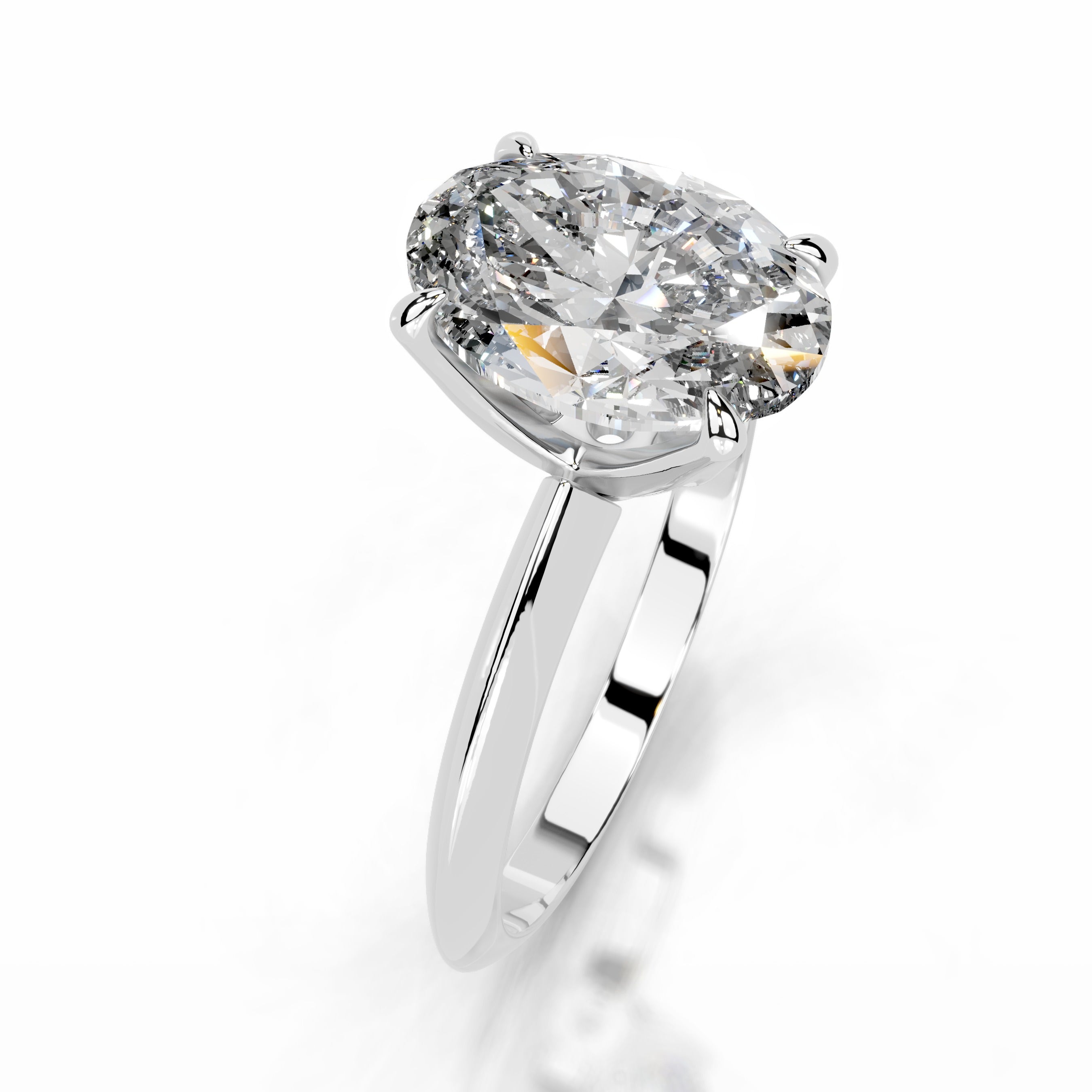 Evie Diamond Engagement Ring - Platinum - Main Stone 2.05 Carat