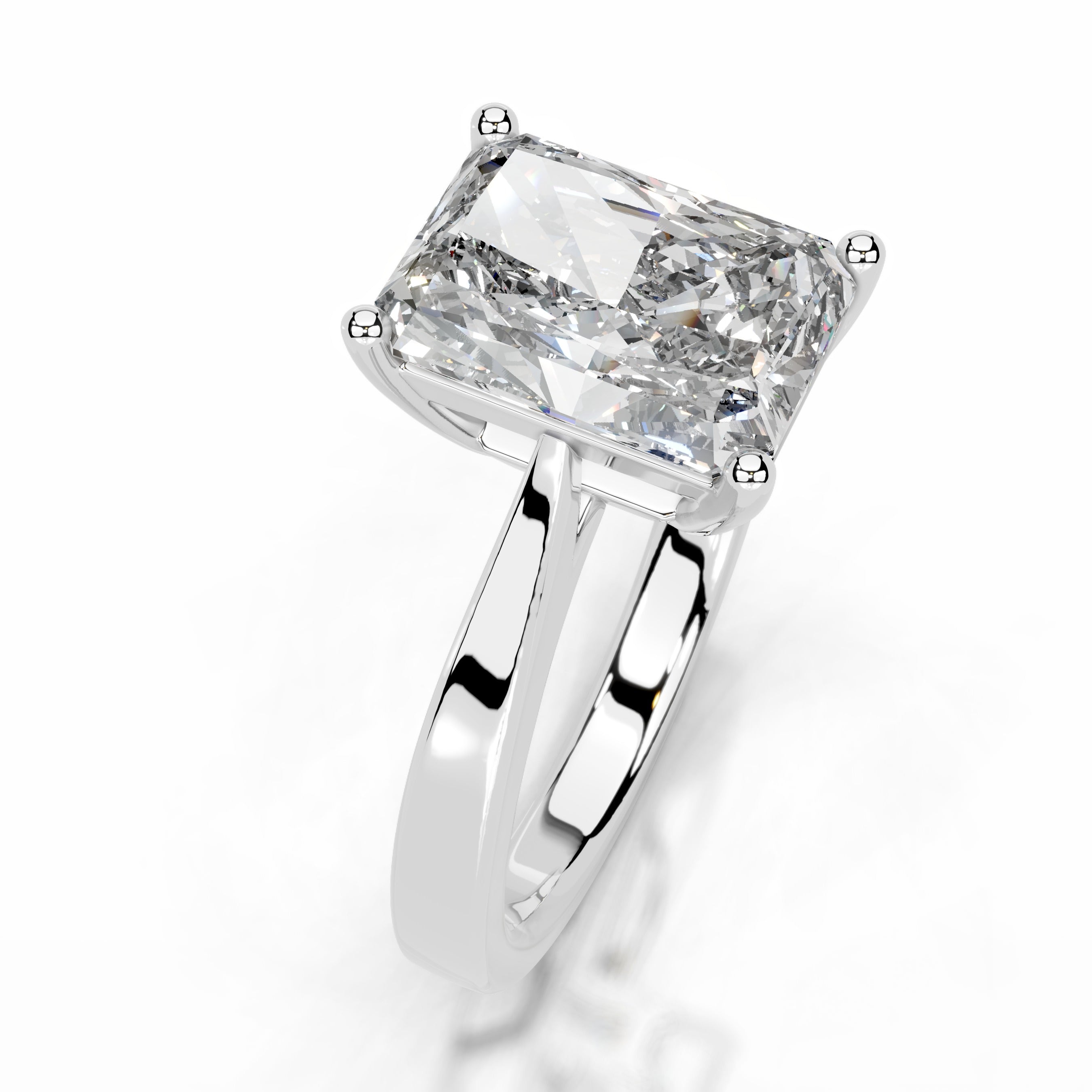 Mariana Diamond Engagement Ring - 14K White Gold