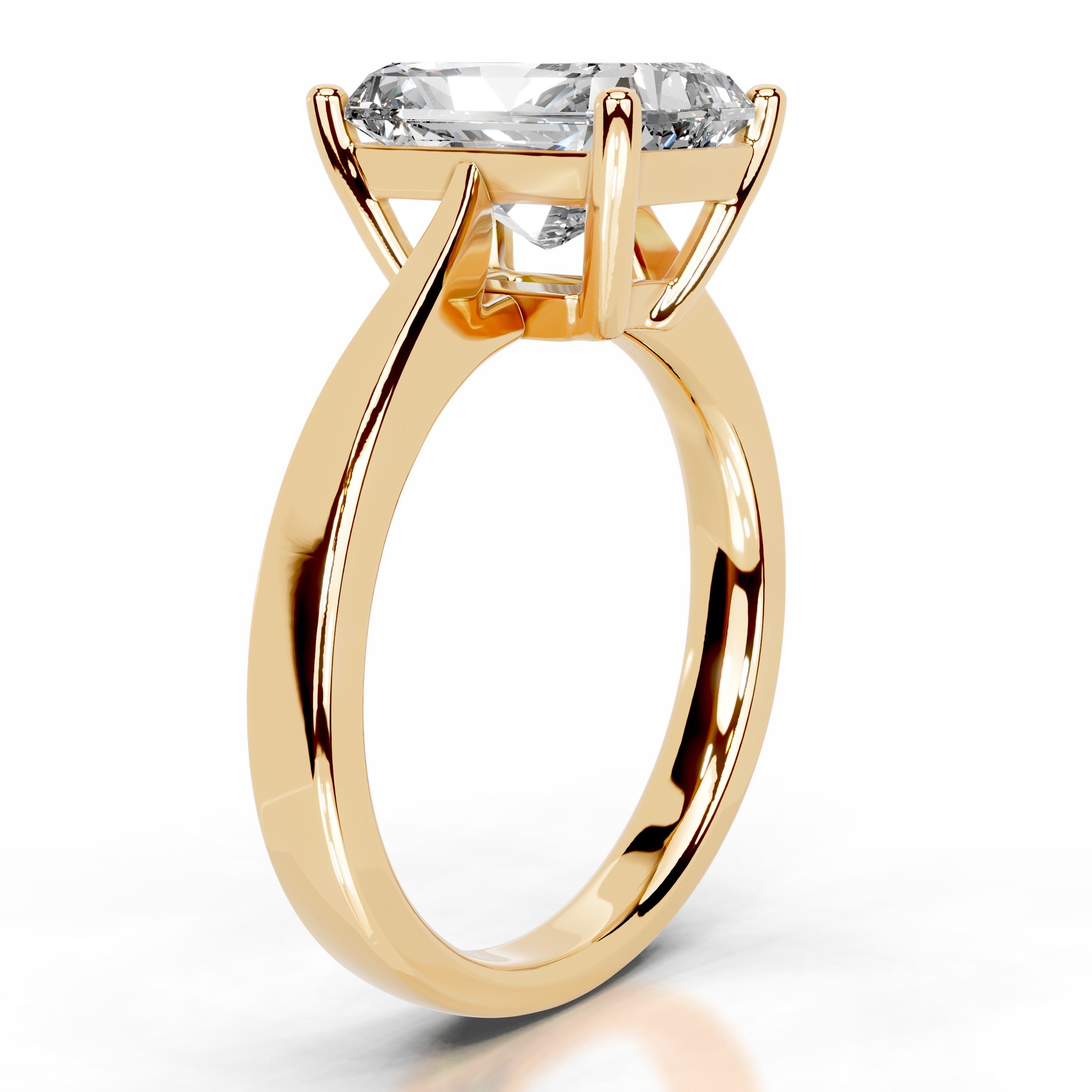 Mariana Diamond Engagement Ring - 18K Yellow Gold