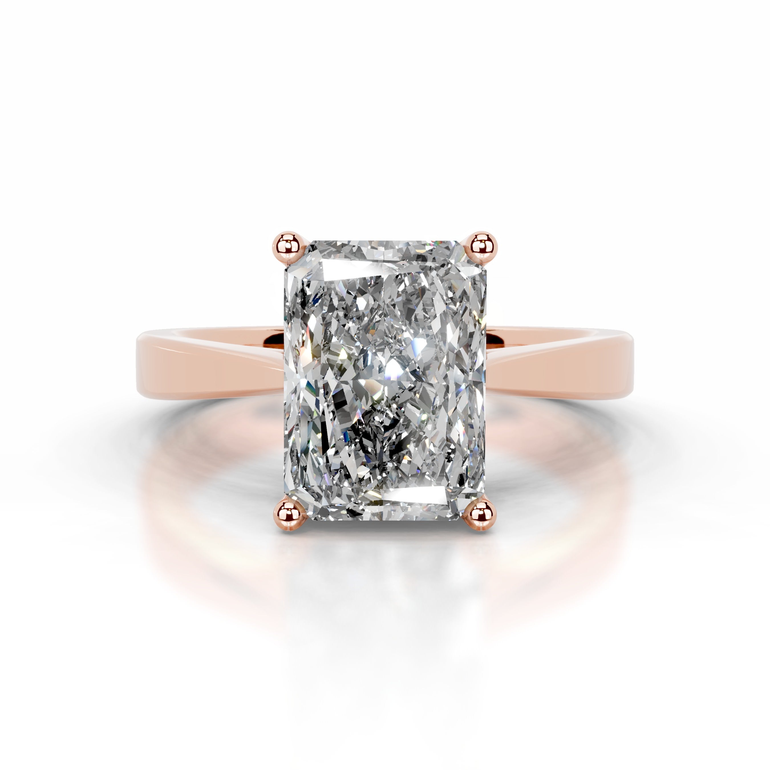 Mariana Diamond Engagement Ring - 14K Rose Gold