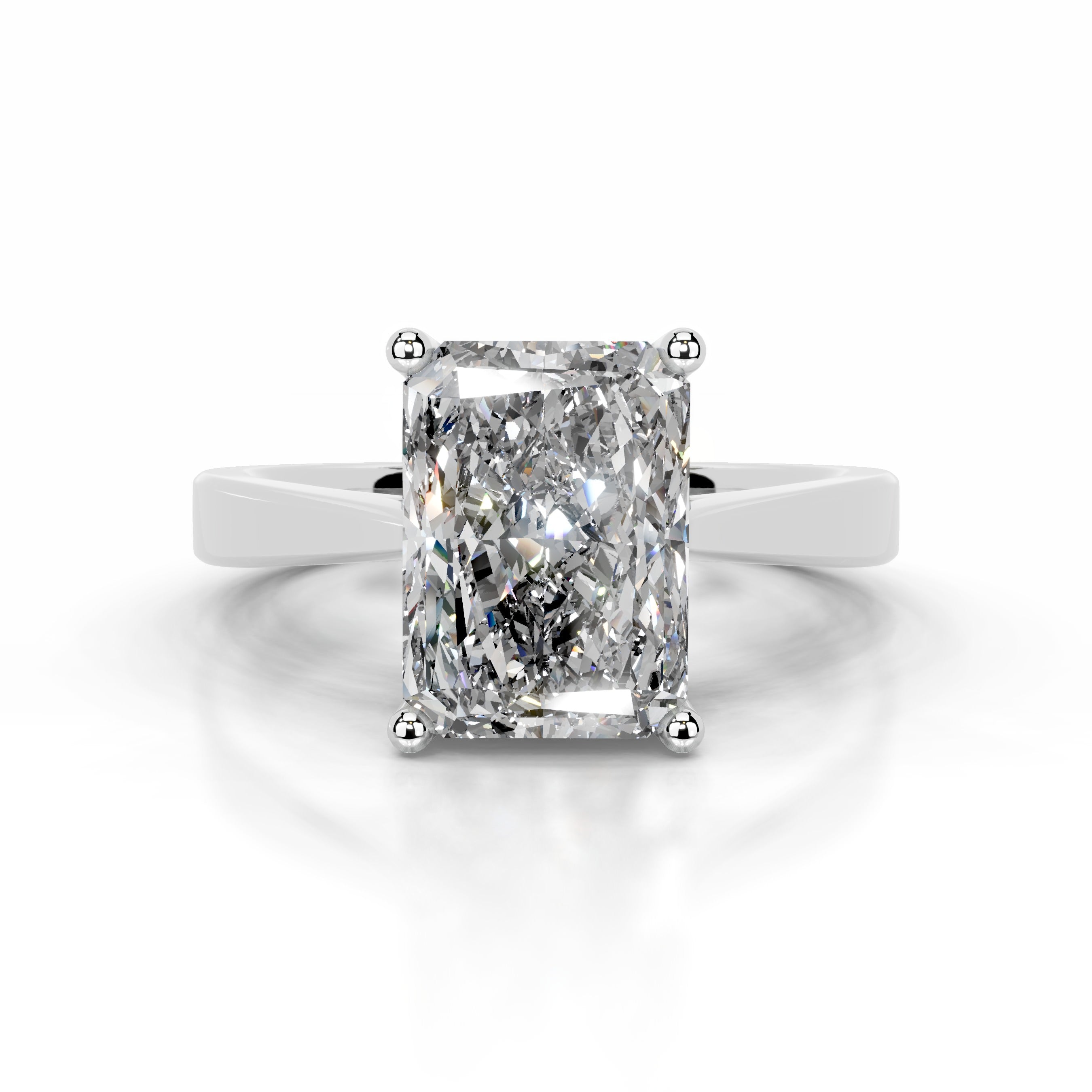 Mariana Diamond Engagement Ring - 14K White Gold