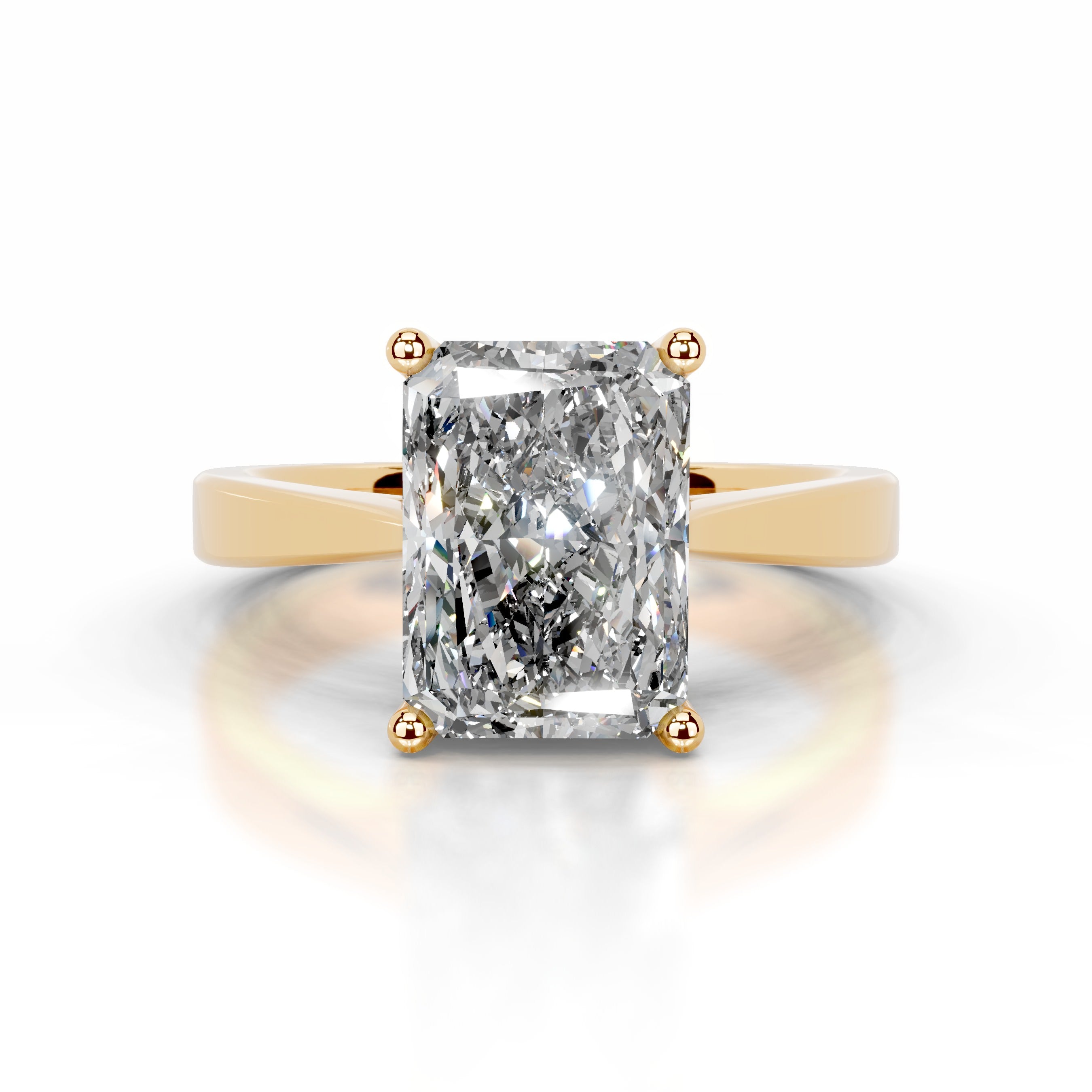 Mariana Diamond Engagement Ring - 18K Yellow Gold