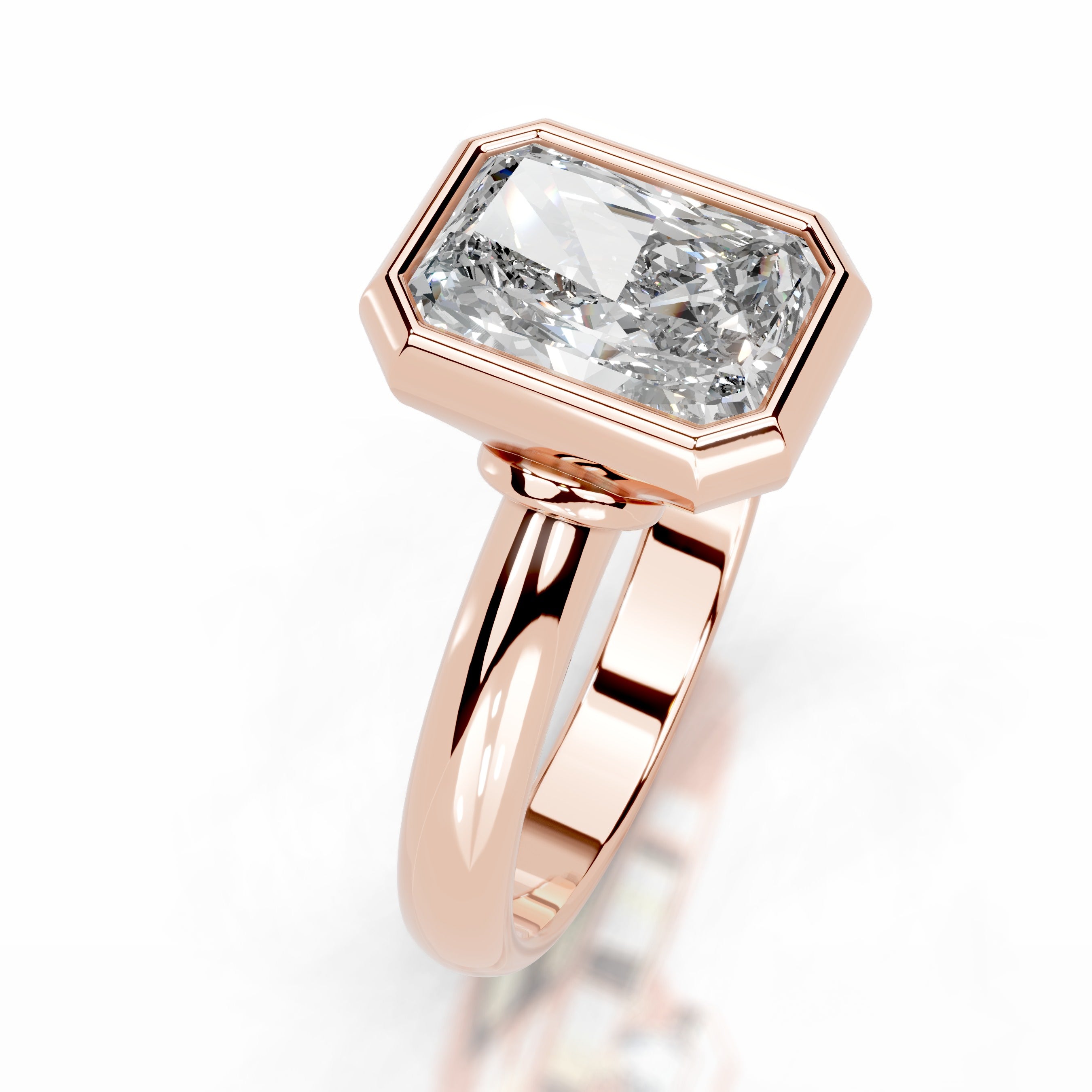 Kaylee Diamond Engagement Ring - 14K Rose Gold