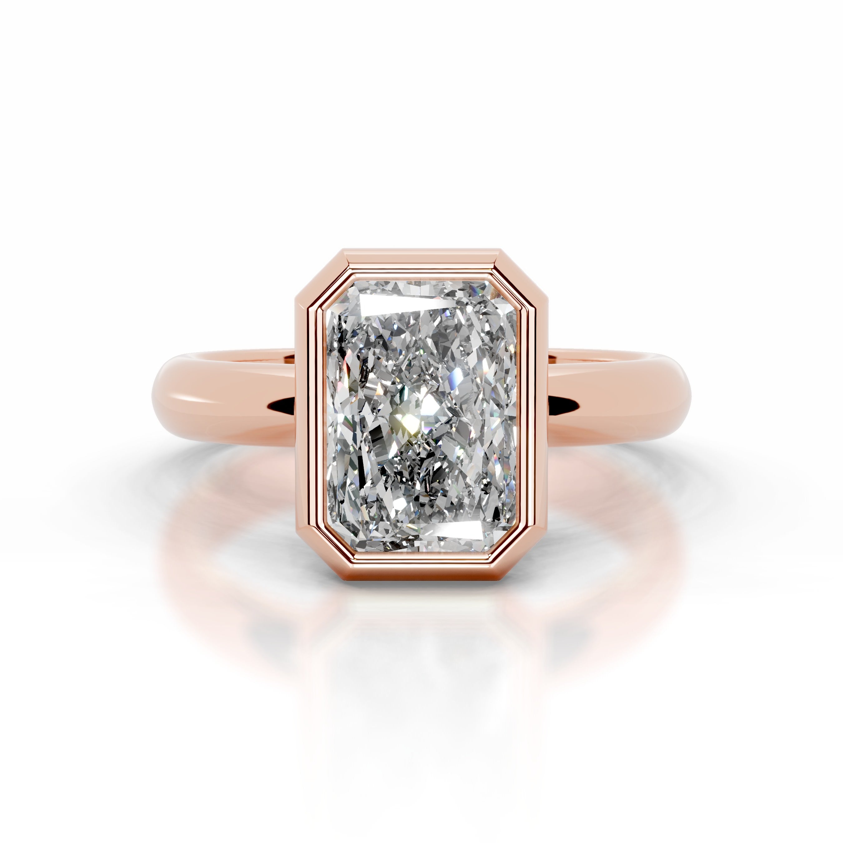 Kaylee Diamond Engagement Ring - 14K Rose Gold