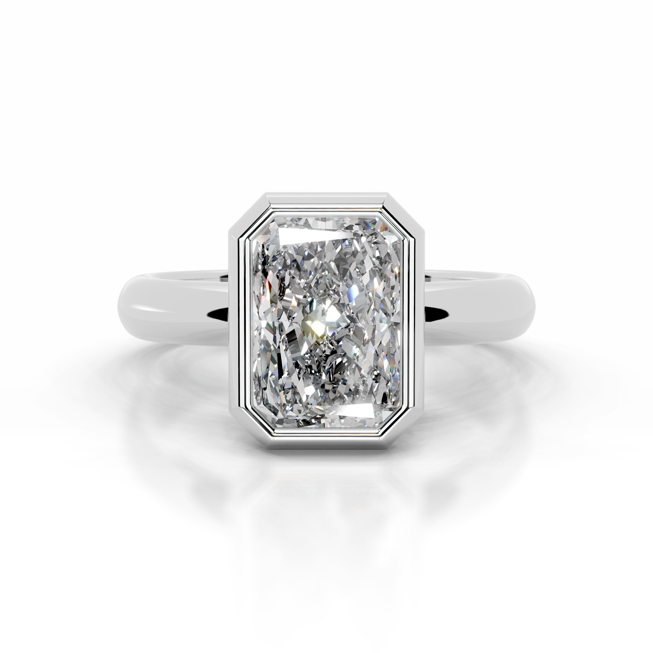 Kaylee Diamond Engagement Ring - Platinum