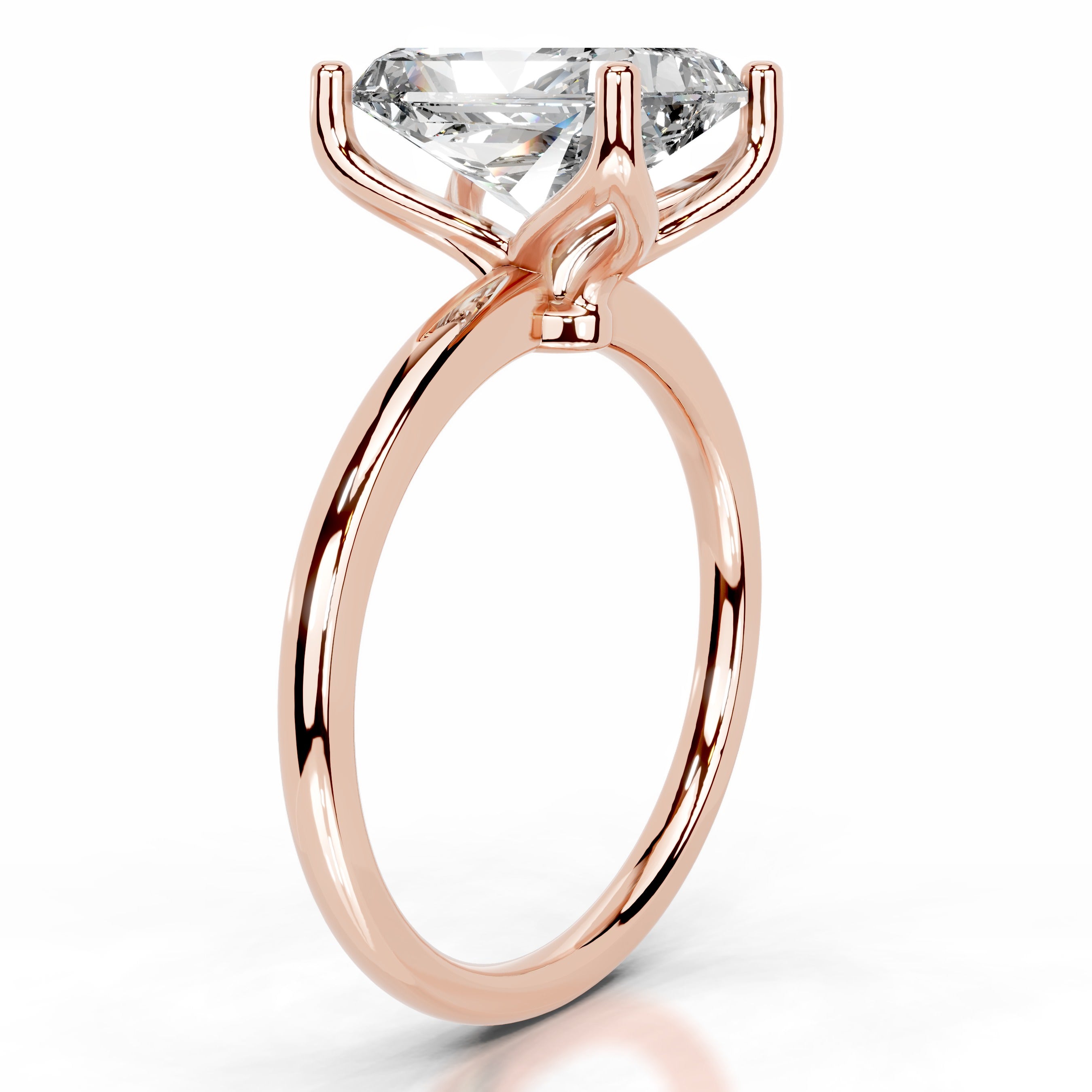 Phoenix Diamond Engagement Ring - 14K Rose Gold