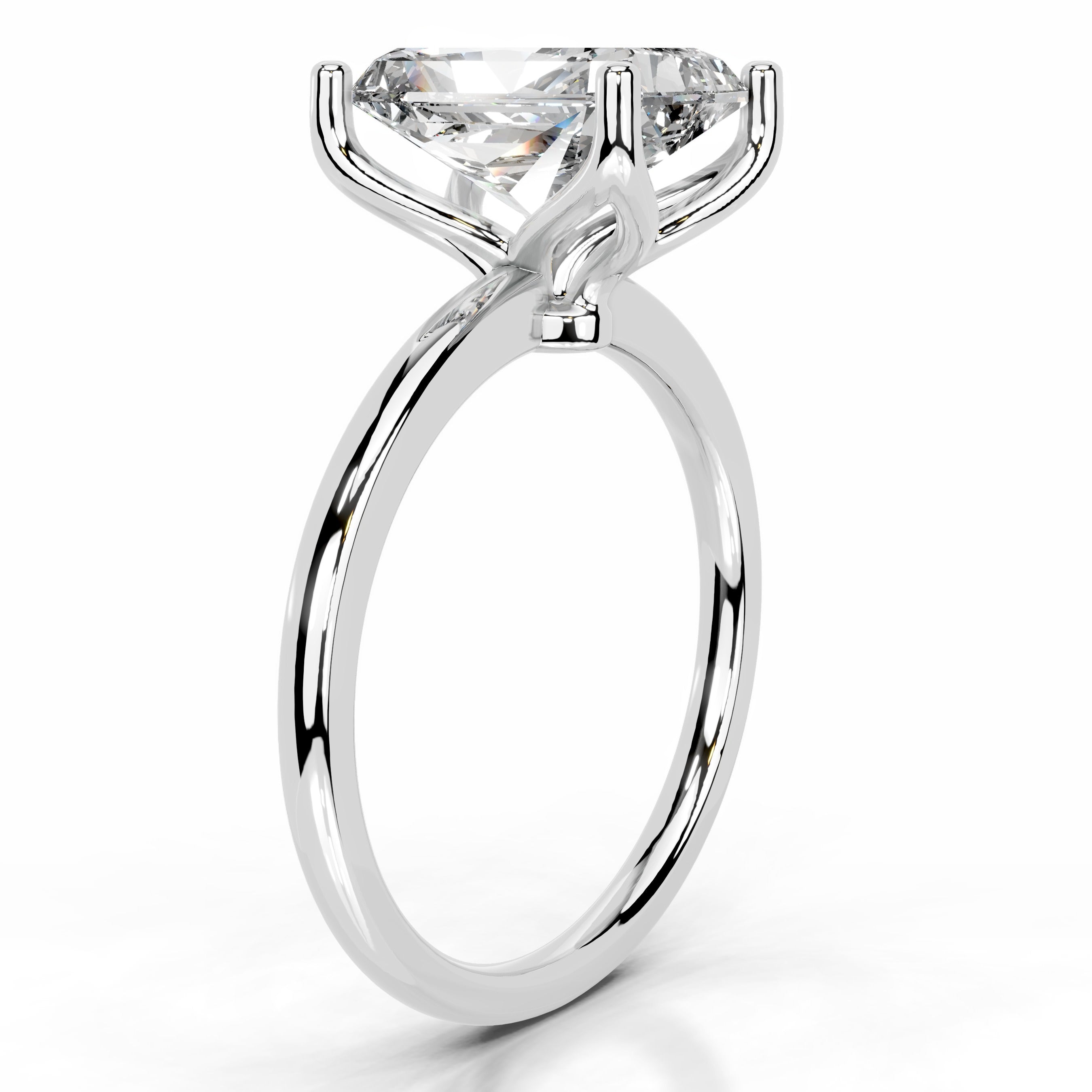 Phoenix Diamond Engagement Ring - 14K White Gold