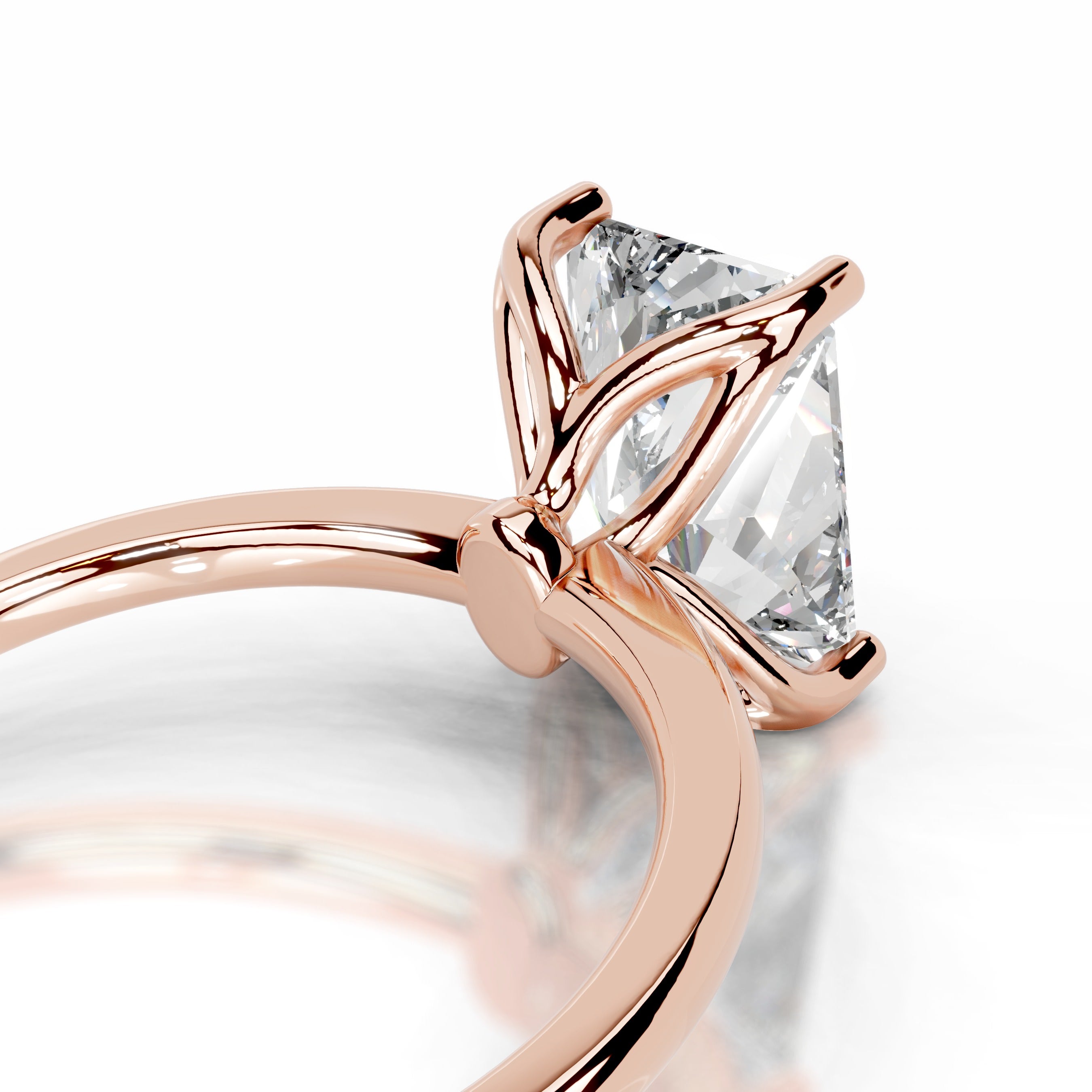 Phoenix Diamond Engagement Ring - 14K Rose Gold