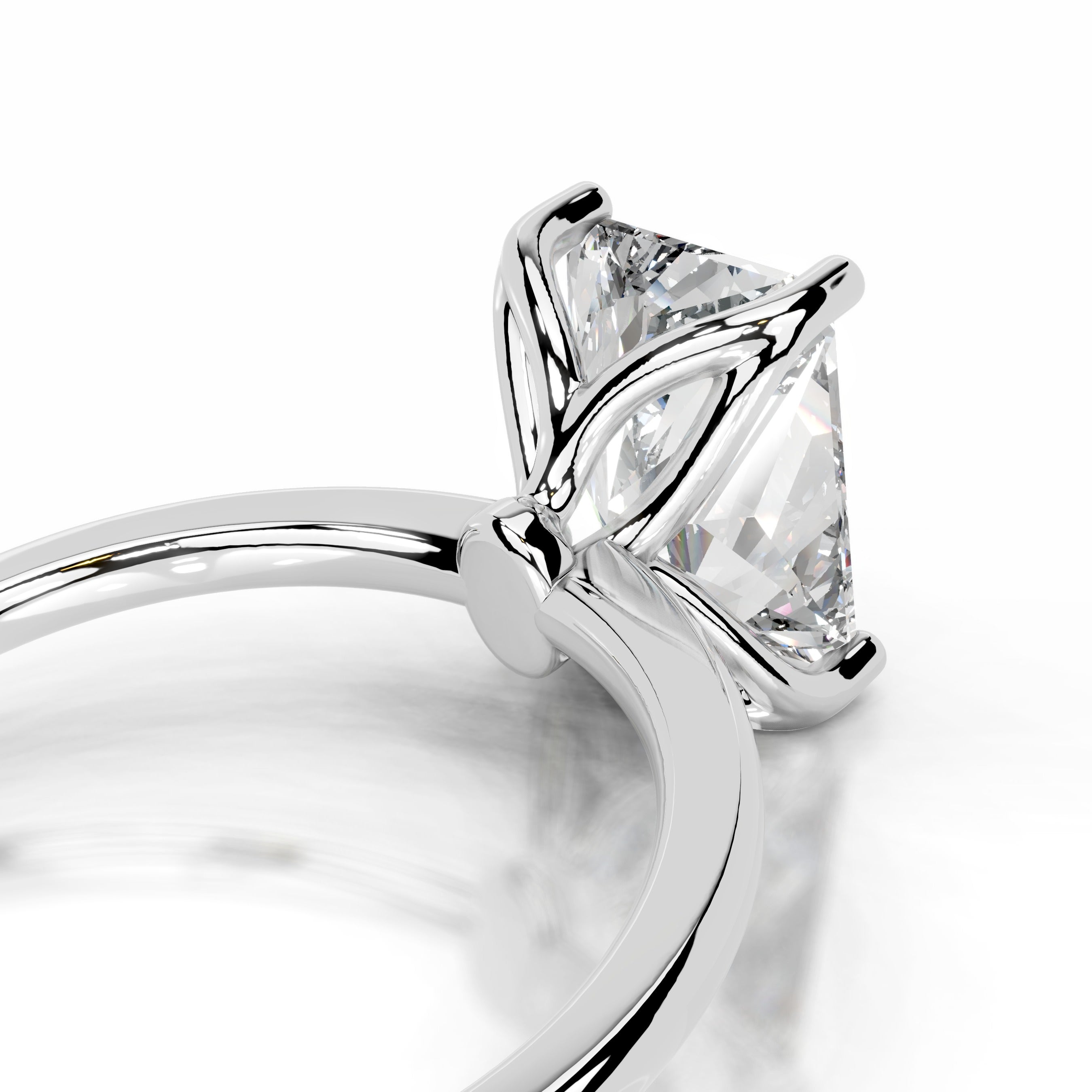 Phoenix Diamond Engagement Ring - 14K White Gold