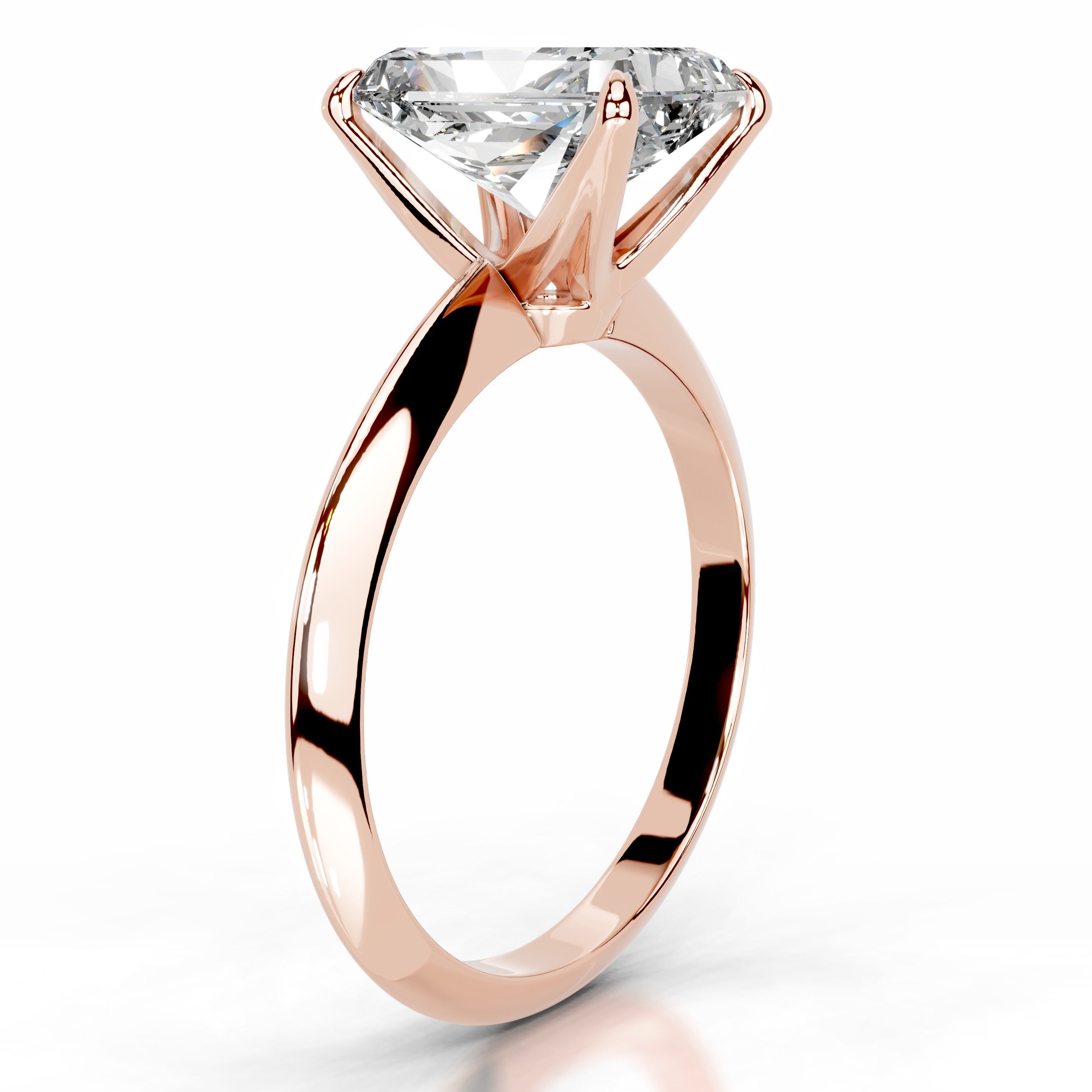 Evie Diamond Engagement Ring - 14K Rose Gold