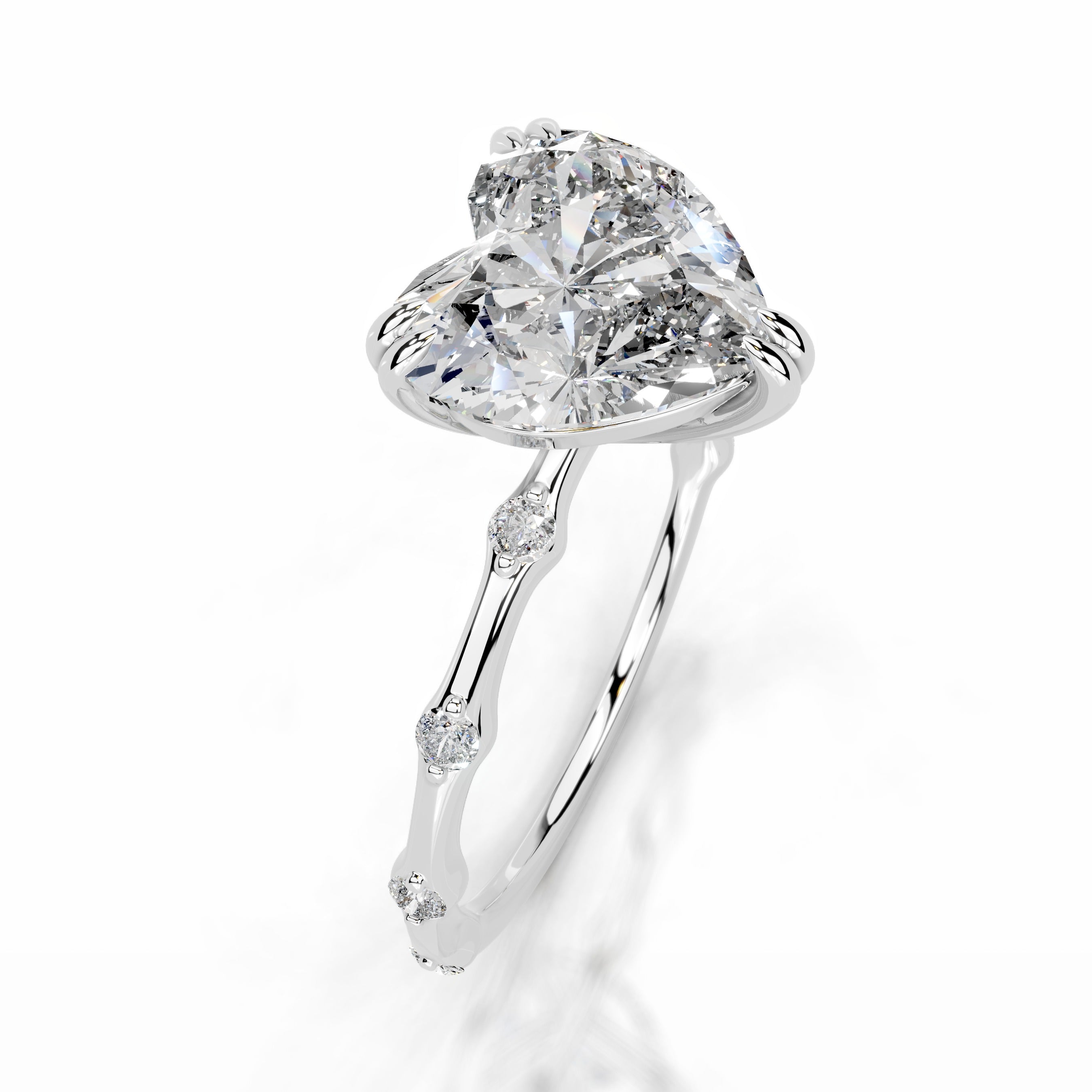 Wilma Diamond Engagement Ring - Platinum