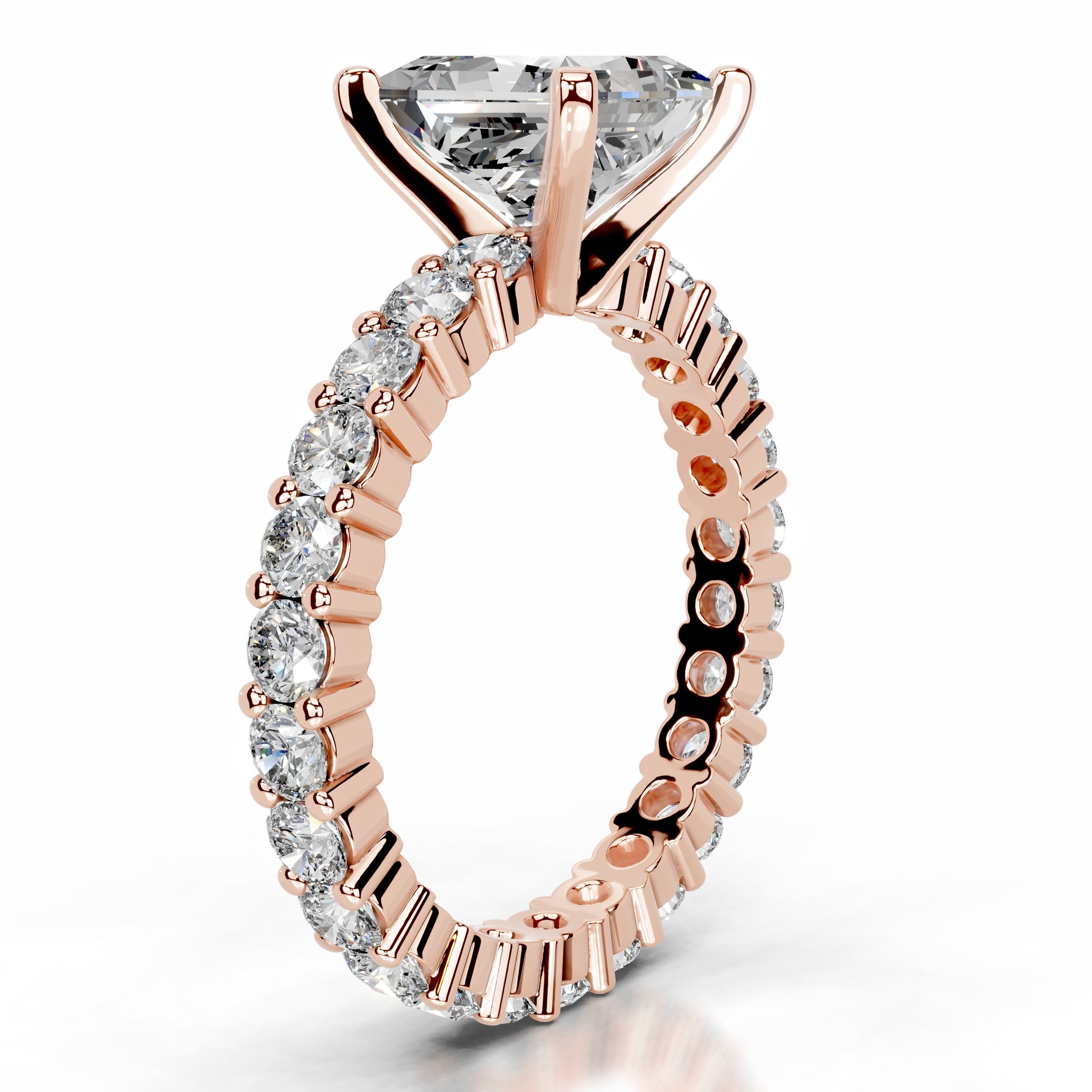 Jenna Diamond Engagement Ring - 14K Rose Gold