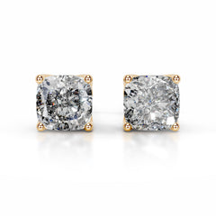 Doris Lab Grown Diamond Studs Earrings - 18K Yellow Gold