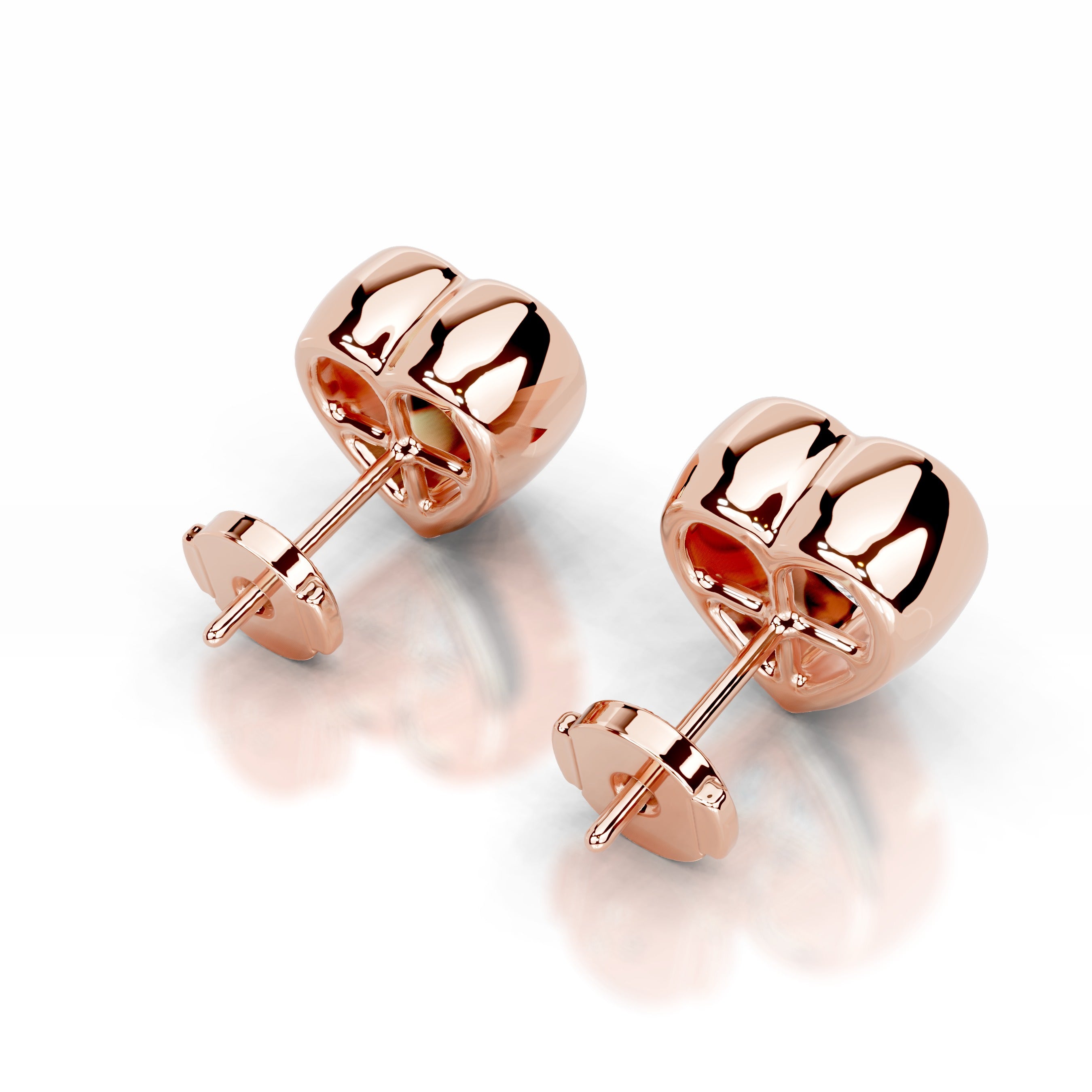 Janice Diamond Earrings - 14K Rose Gold