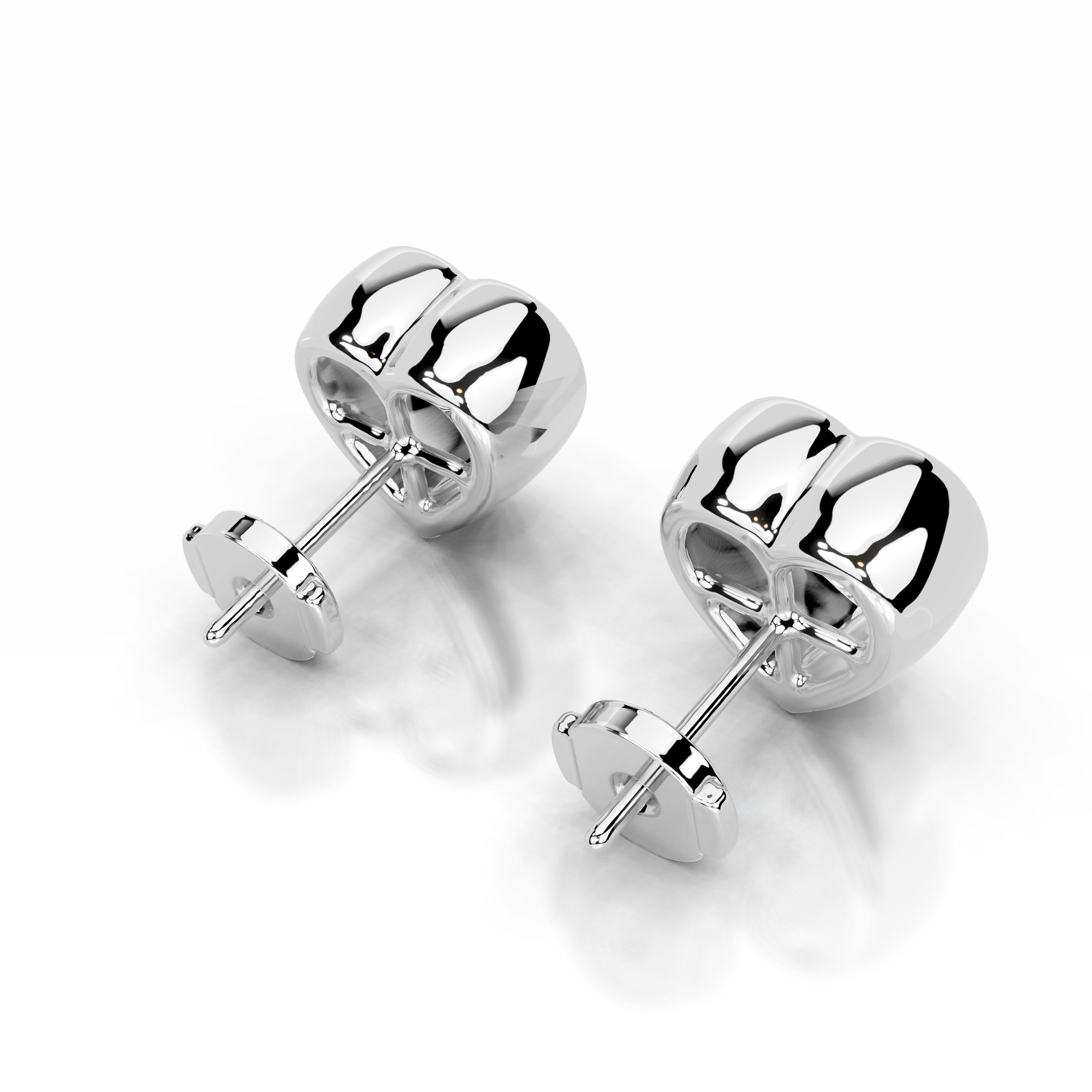 Janice Diamond Earrings - 14K White Gold