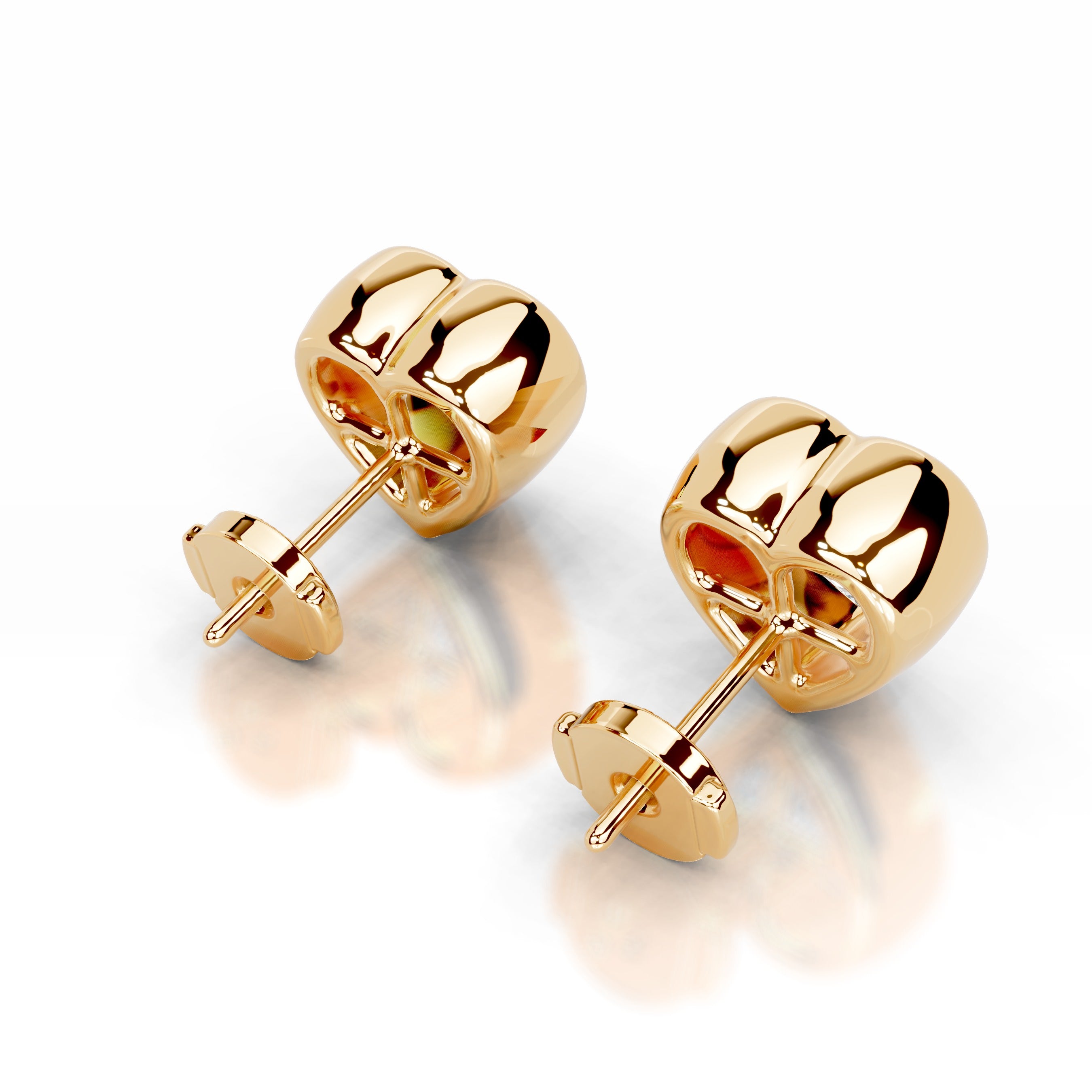 Janice Diamond Earrings - 18K Yellow Gold