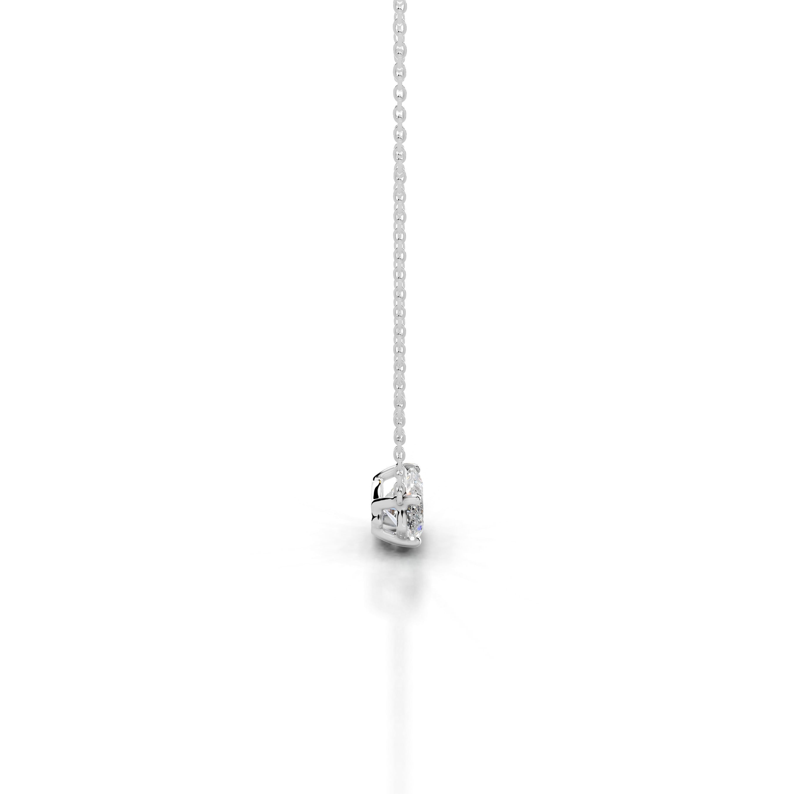 Clmence Diamond Pendant - 14K White Gold