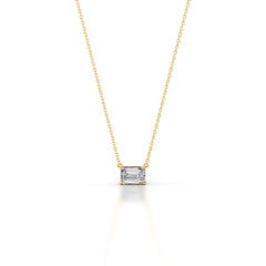 Clmence Diamond Pendant - 18K Yellow Gold - Main Stone 1.55 Carat