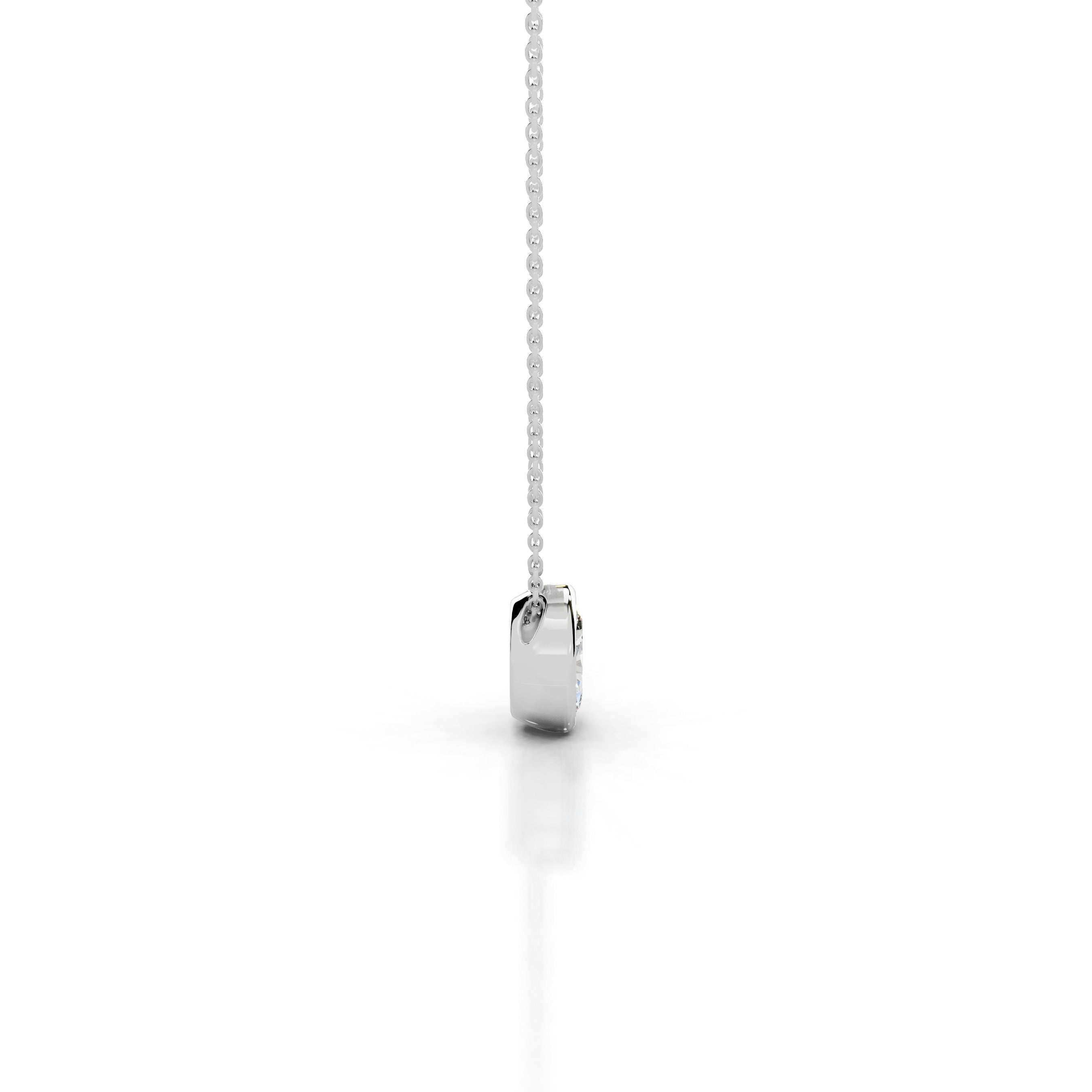 Gianna Diamond Pendant - 18K White Gold