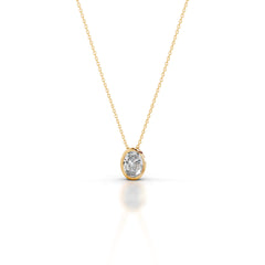 Gianna Diamond Pendant - 18K Yellow Gold