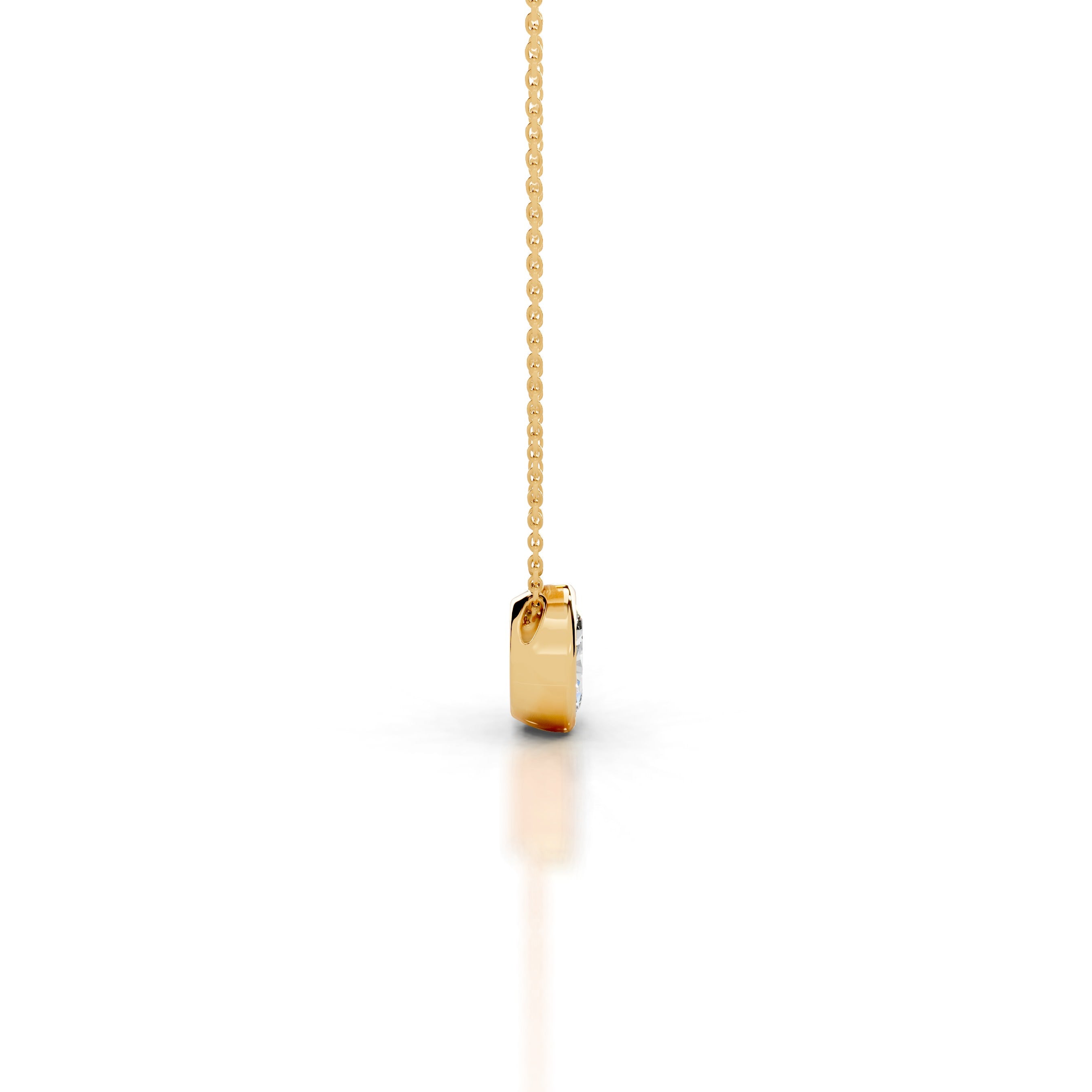 Gianna Diamond Pendant - 18K Yellow Gold