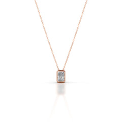 Gianna Diamond Pendant - 14K Rose Gold