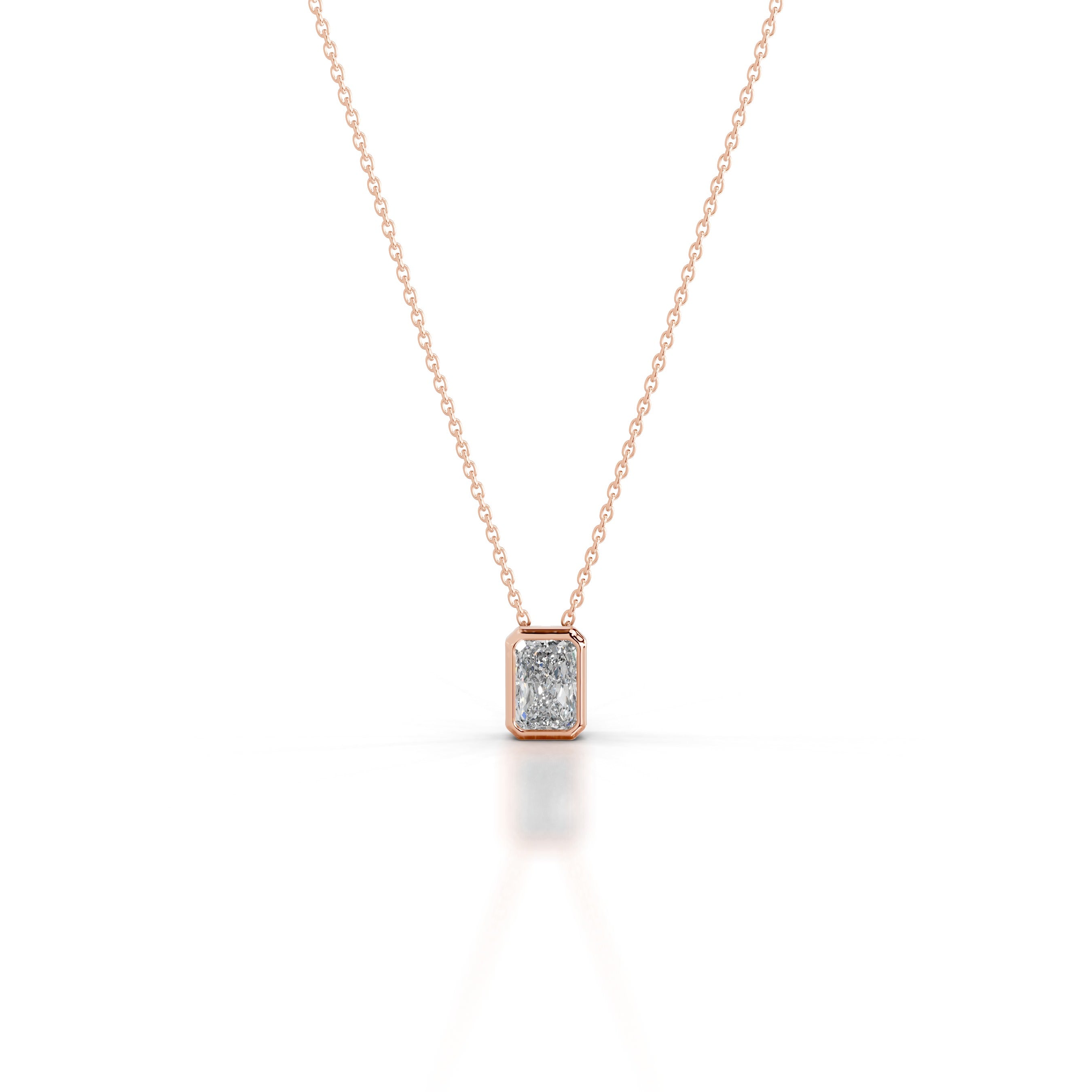 Gianna Diamond Pendant - 14K Rose Gold