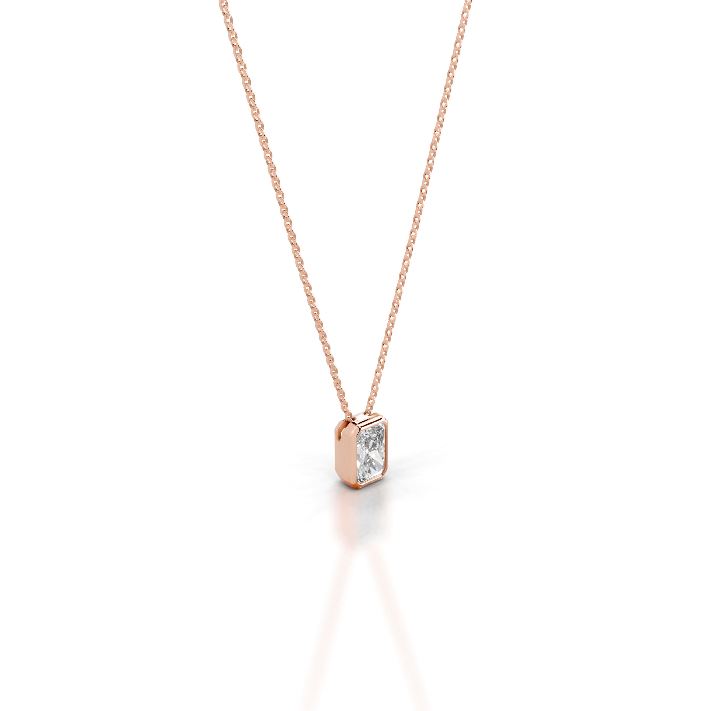 Gianna Diamond Pendant - 14K Rose Gold