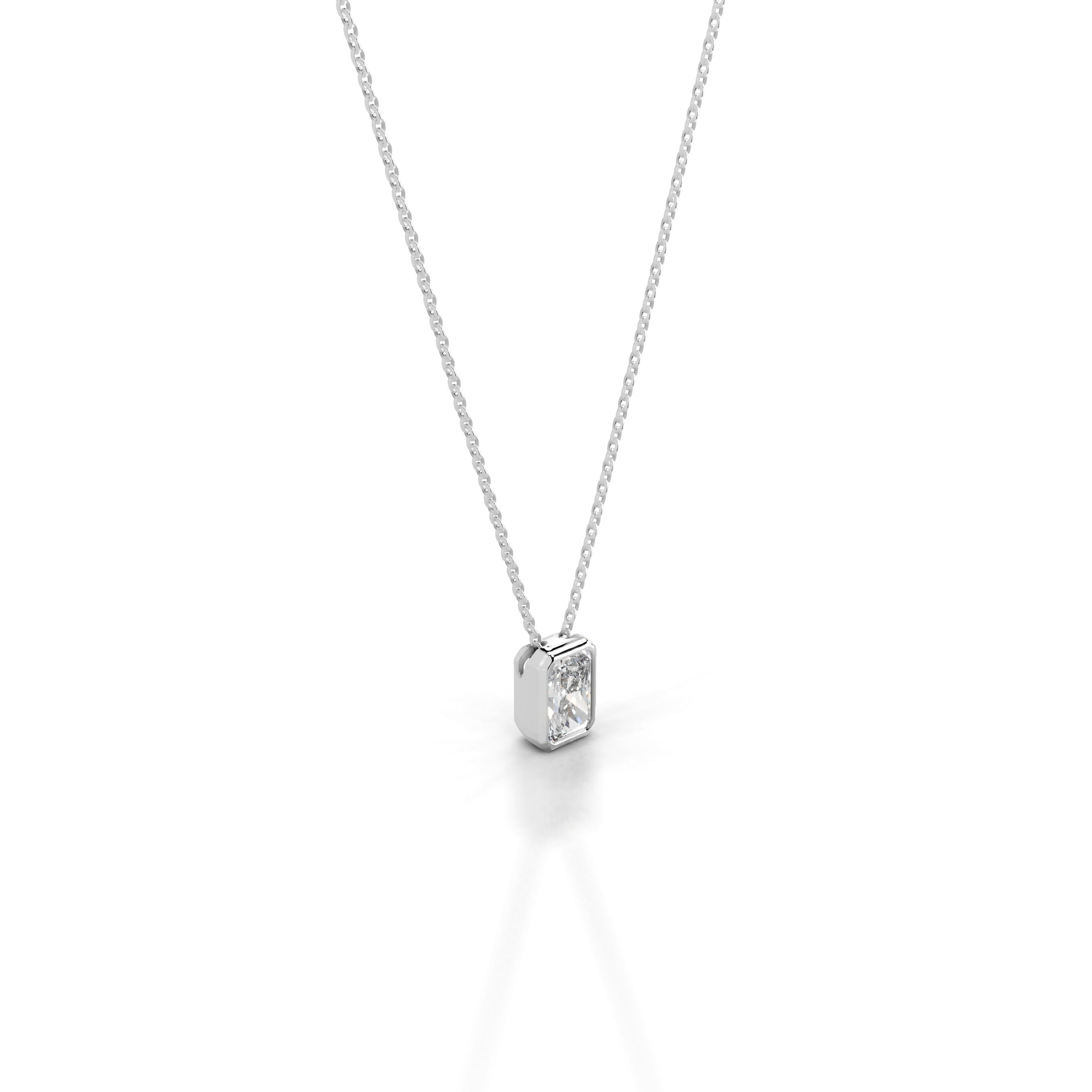 Gianna Diamond Pendant - 14K White Gold