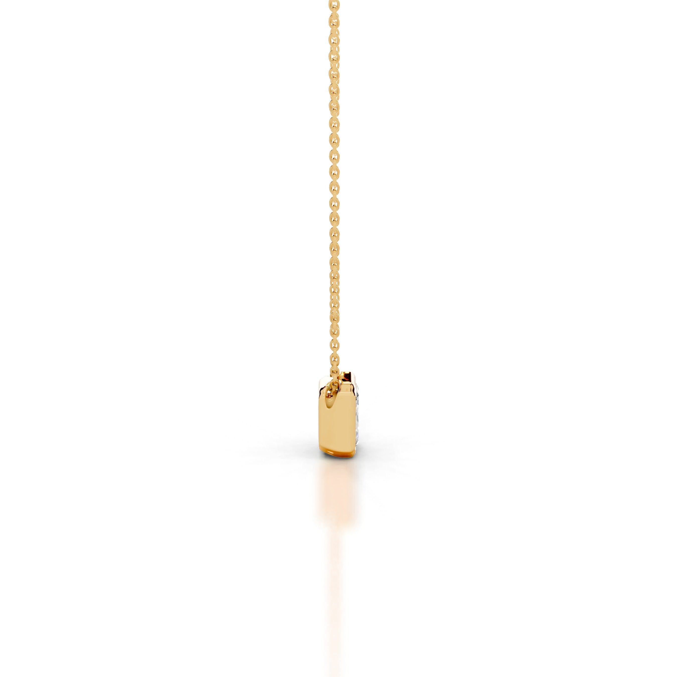 Gianna Diamond Pendant - 18K Yellow Gold