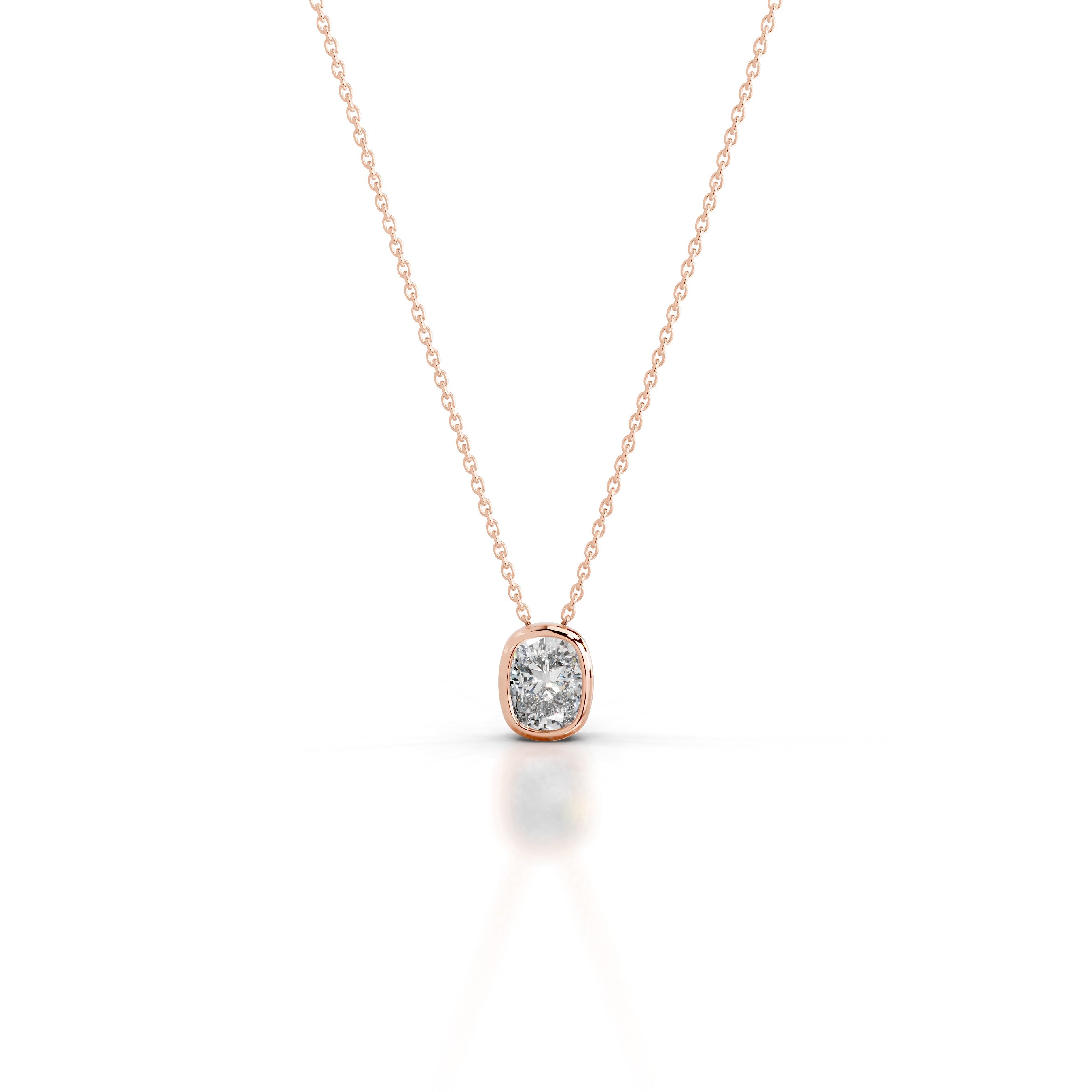 Gianna Diamond Pendant - 14K Rose Gold