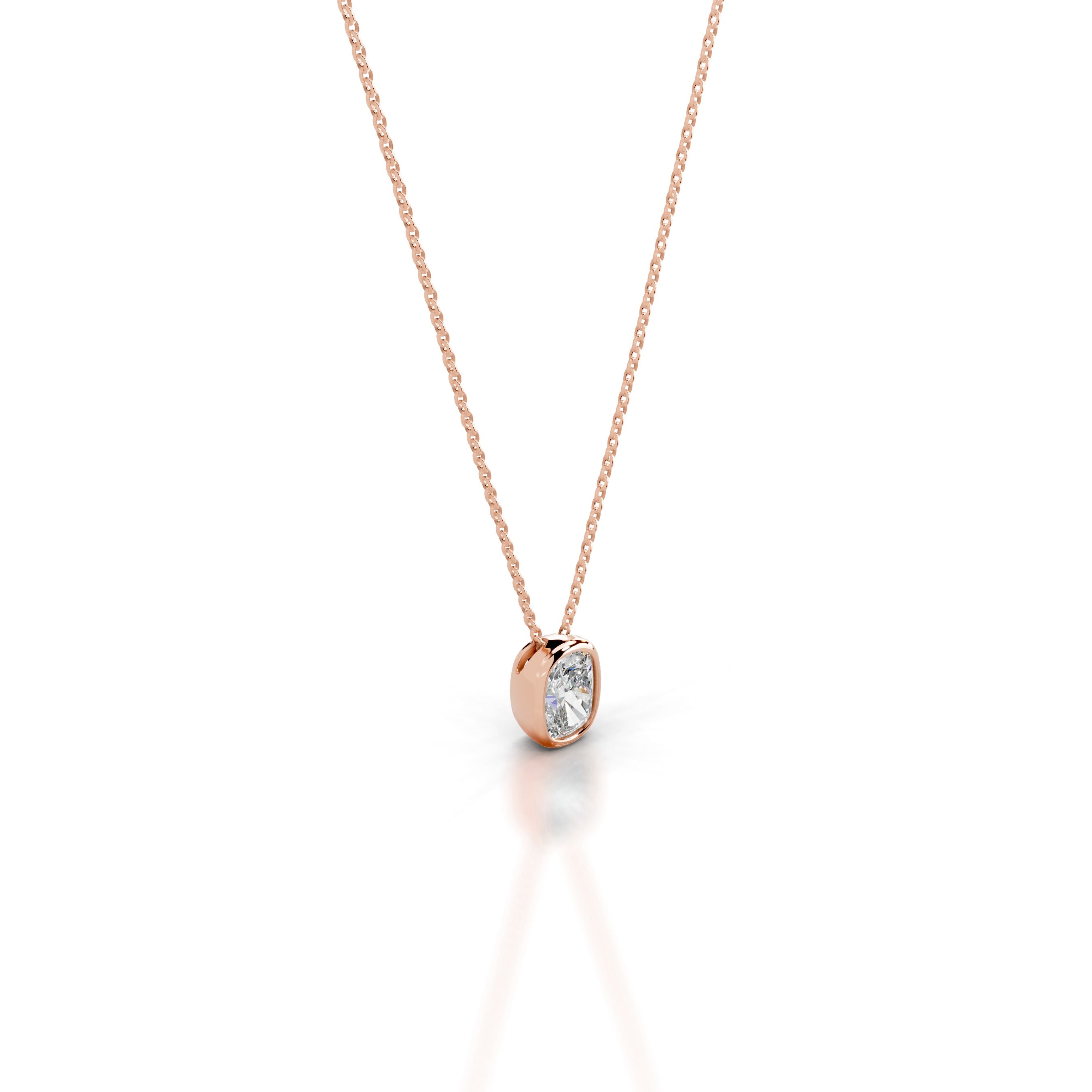 Gianna Diamond Pendant - 14K Rose Gold