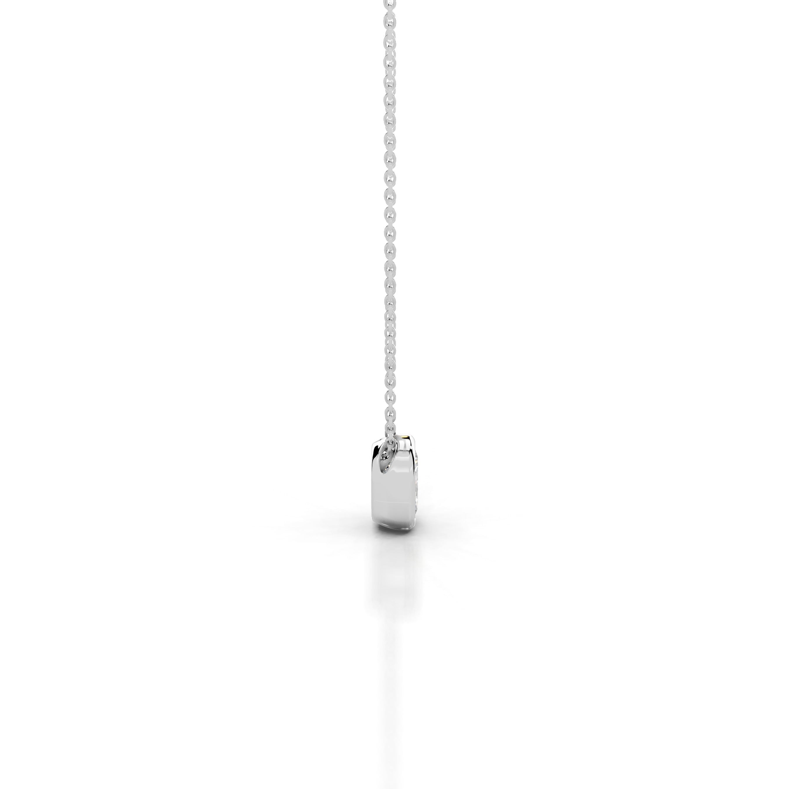 Gianna Diamond Pendant - 18K White Gold